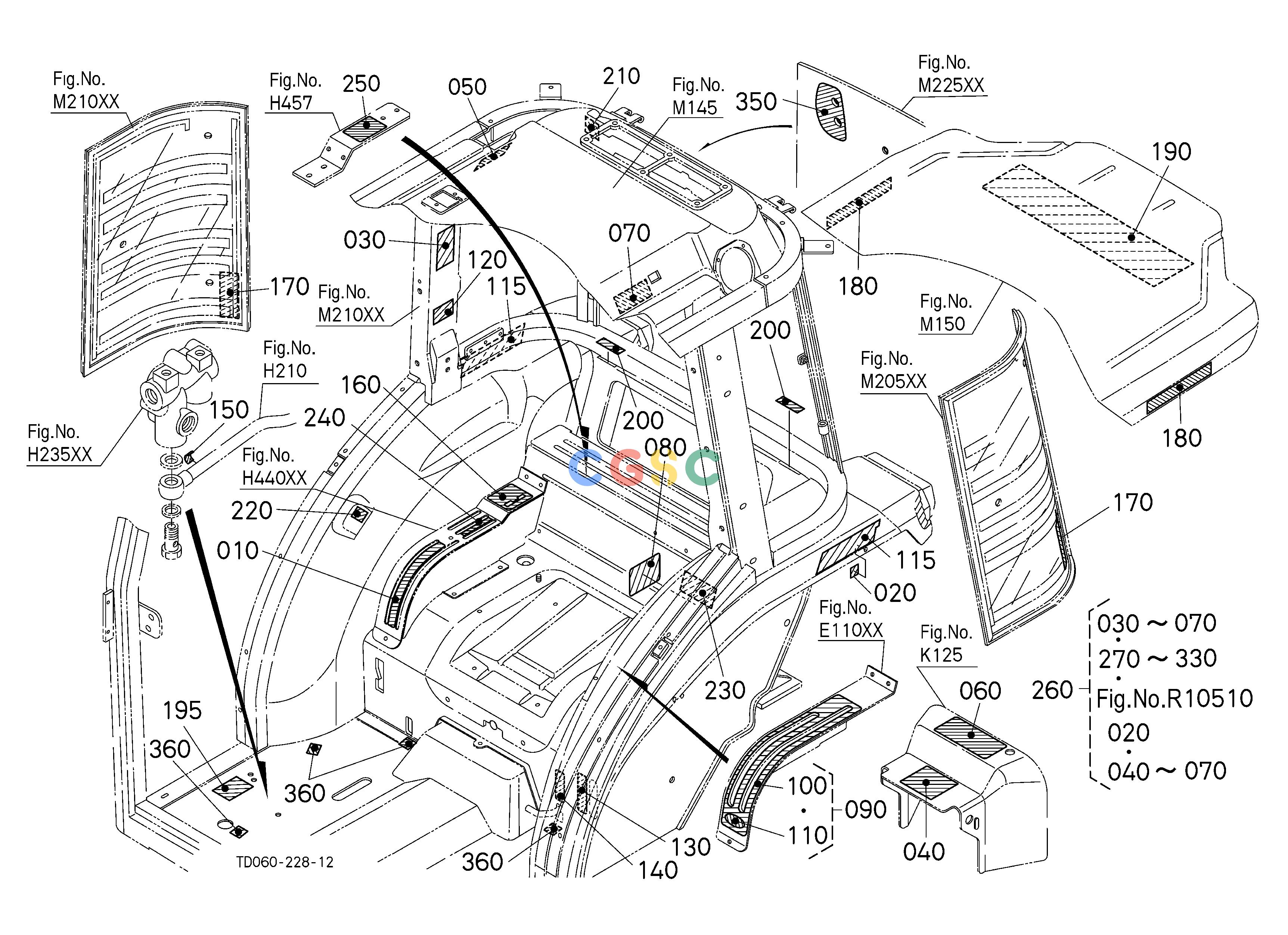 久保田零件查询R11010 LABEL(REAR) [HST TYPE] [CAB TYPE] [CA] LABELSEPC Kubota online