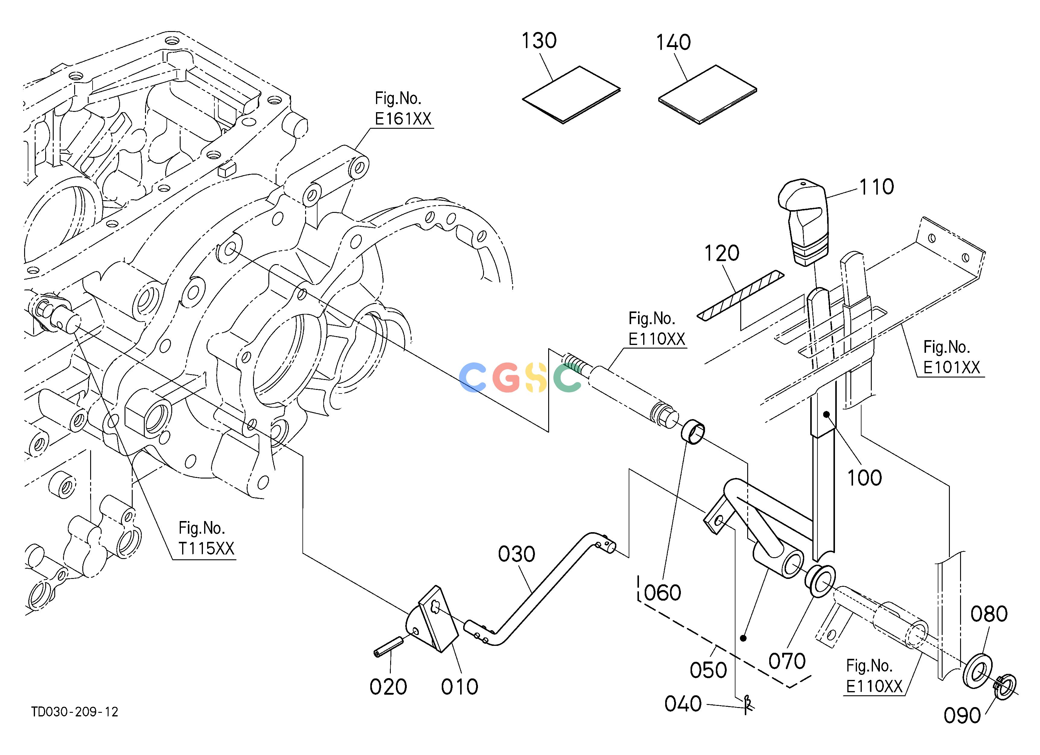 久保田零件查询T11503 CREEP SPEED KIT (SHIFT LEVER) [MANUAL T/M TYPE] [OPTION] ## (W/G No.L8324) OPTIONEPC Kubota online