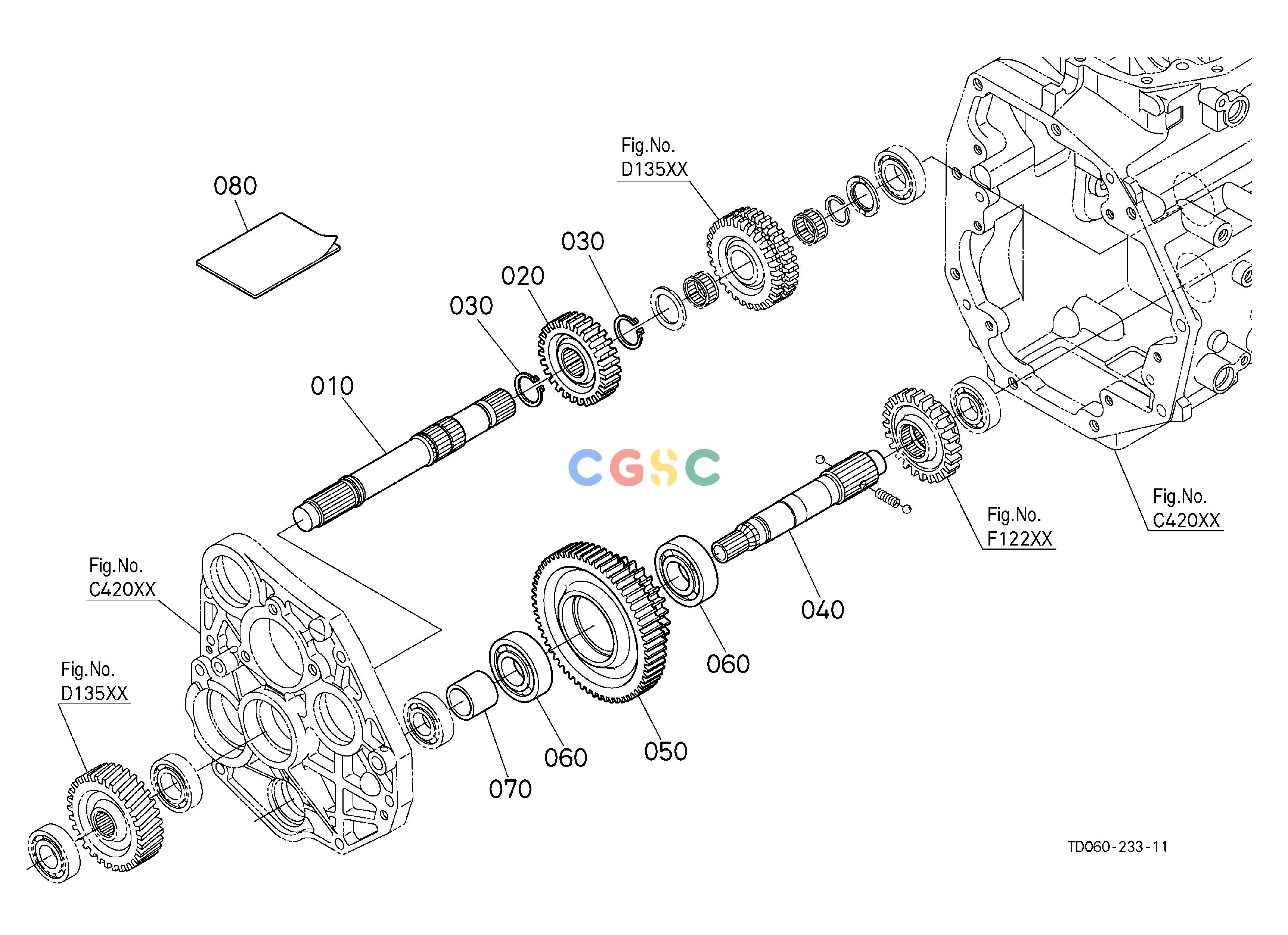 久保田零件查询T11600 MID PTO GEAR KIT (W/G No.8315) [EXCEPT HST TYPE] [ROPS TYPE] [OPTION] OPTIONEPC Kubota online