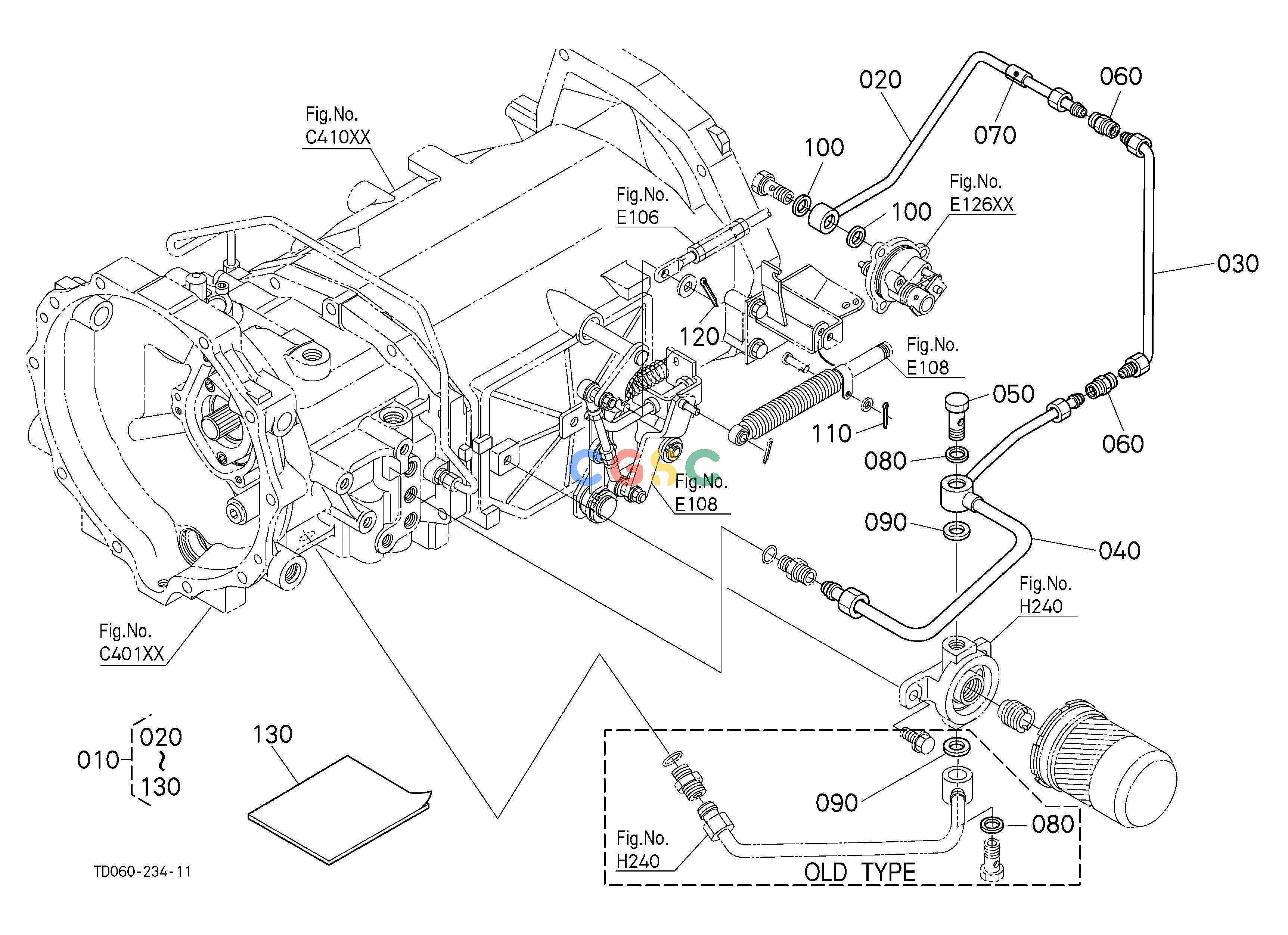 久保田零件查询T12601 HYDRAULIC PIPE KIT (HST) [HST TYPE] [OPTION] OPTIONEPC Kubota online