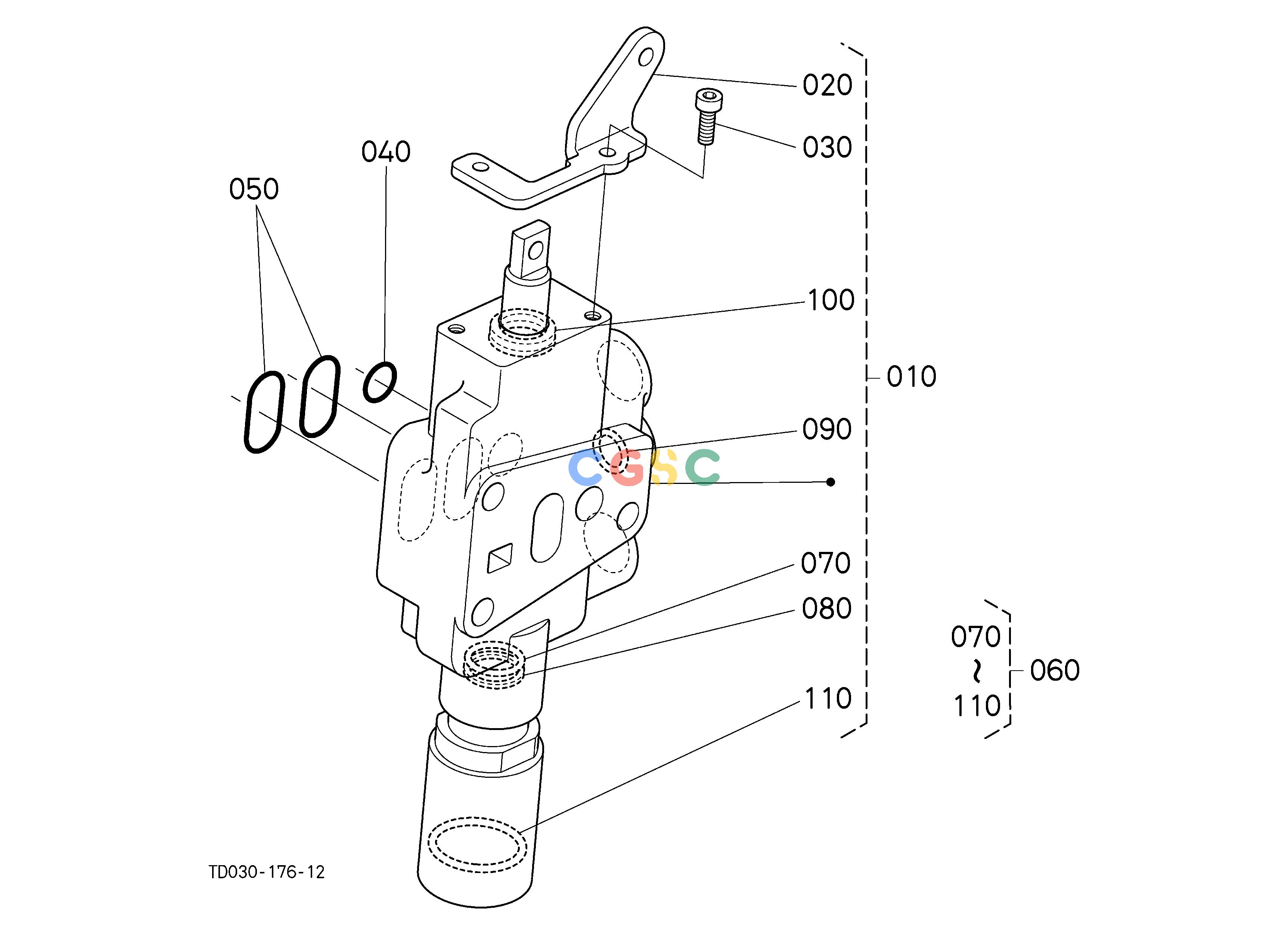 久保田零件查询T15302 AUXILIARY CONTROL VALVE (FLOATING) [COMPONENT PARTS] [OPTION] ## S.No.>=31254 S.No.;B:>=31254 OPTIONEPC Kubota online