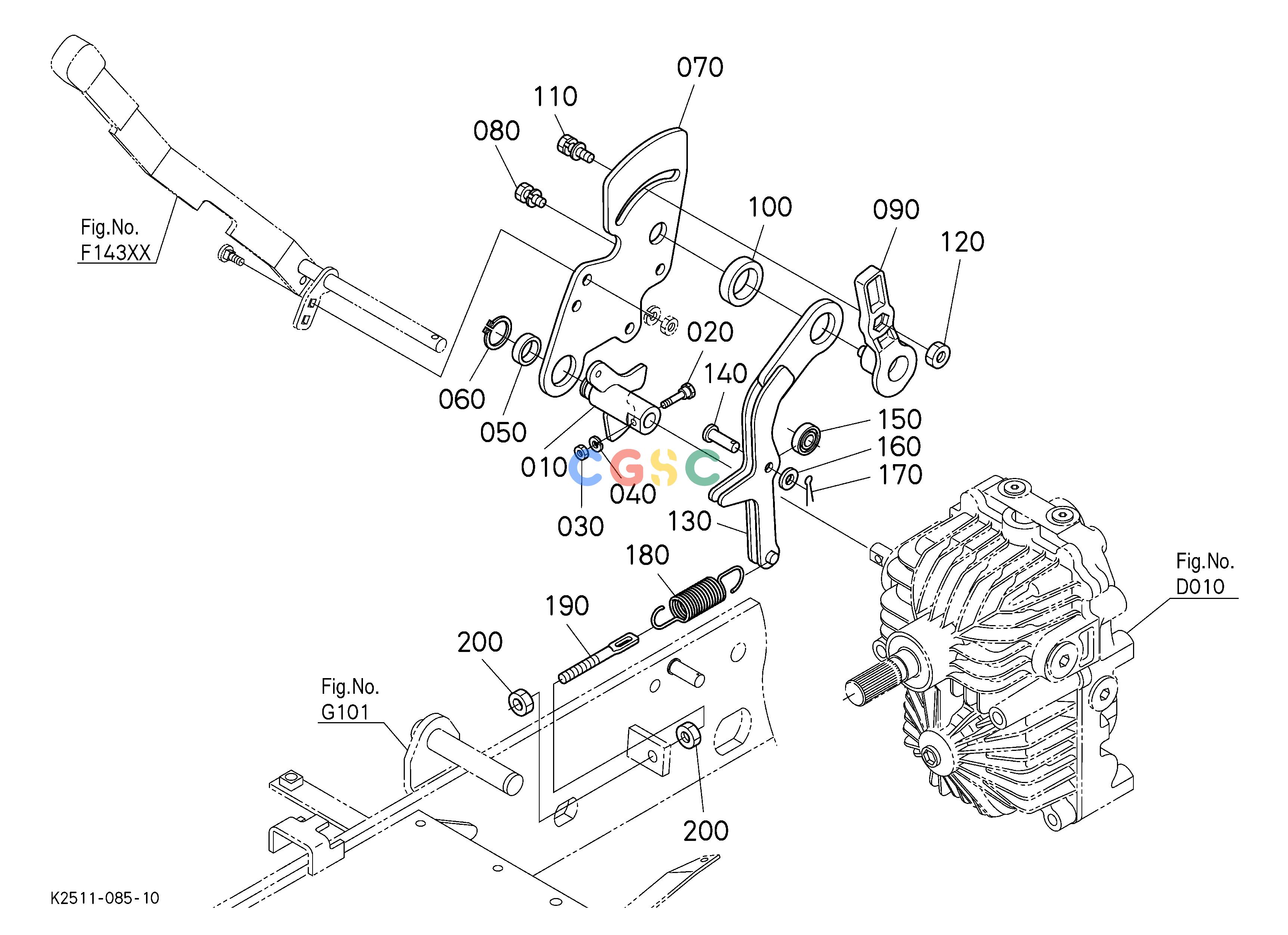 久保田零件查询F10701 NEUTRAL HOLDER LINK ## S.No.<=54602 SPEED CHANGEEPC Kubota online