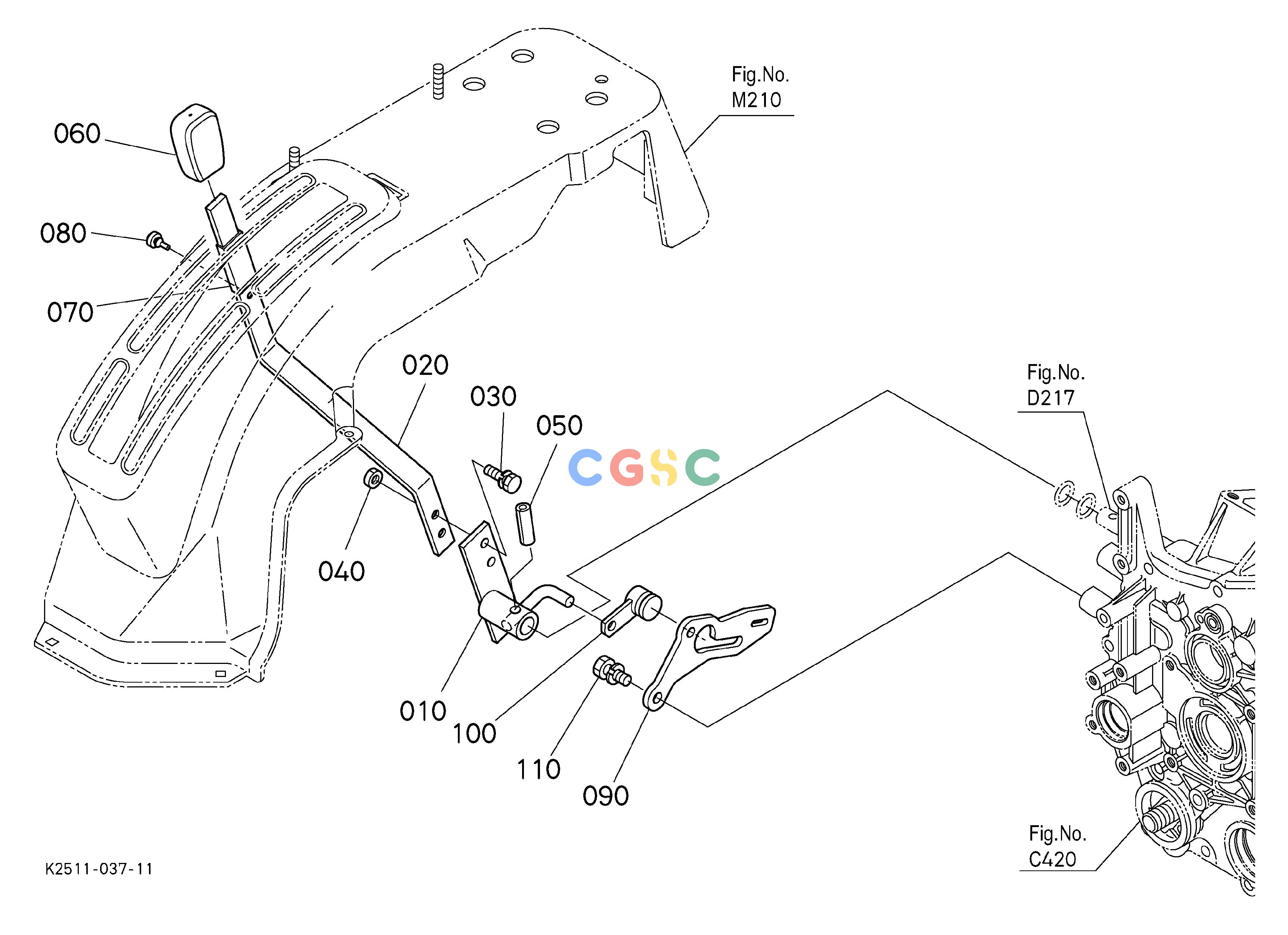 久保田零件查询F11002 RANGE GEAR SHIFT LEVER ## S.No.>=54724 SPEED CHANGEEPC Kubota online