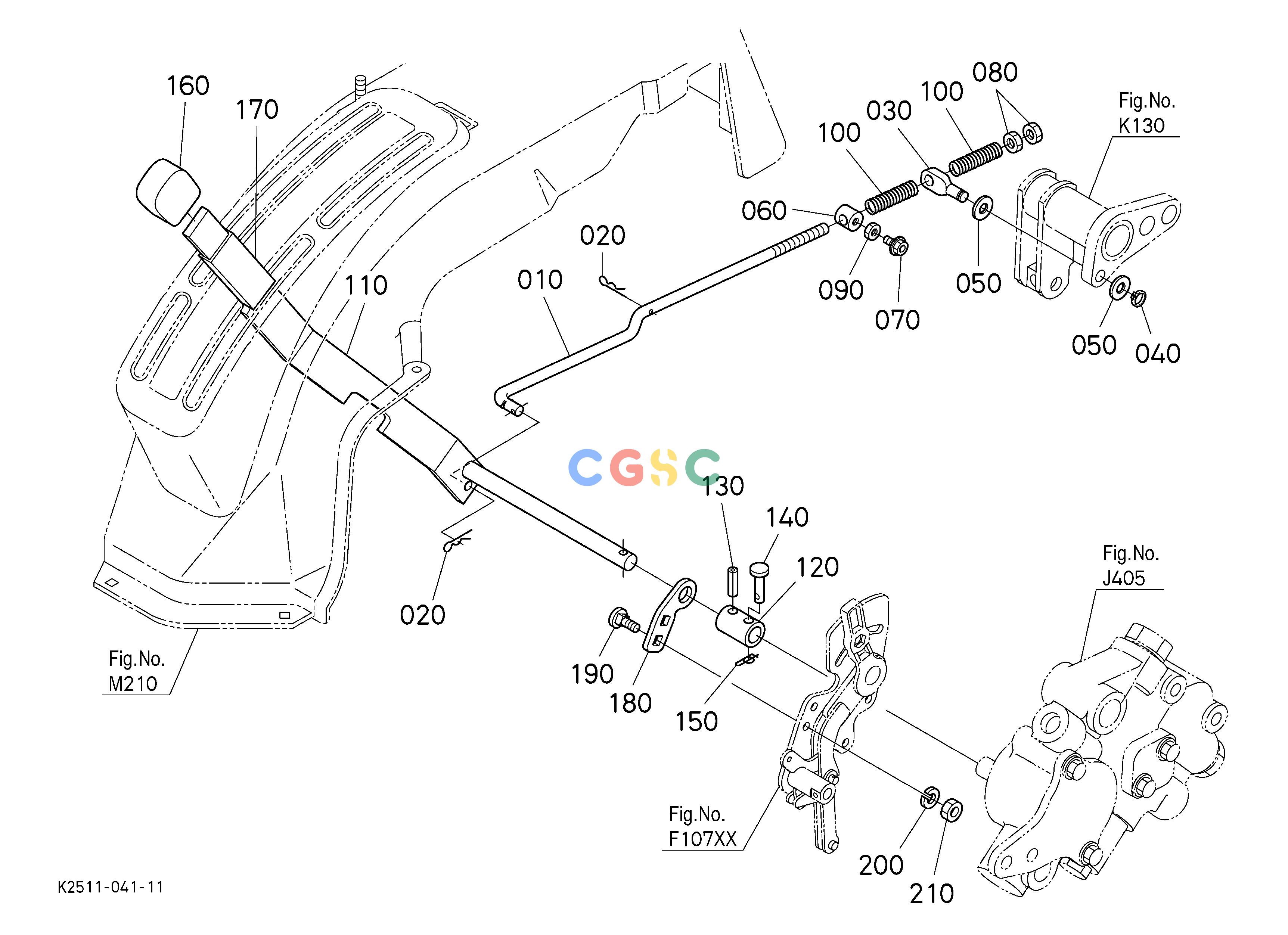 久保田零件查询F14301 HYDRAULIC CONTROL LEVER ## S.No.<=54723 SPEED CHANGEEPC Kubota online