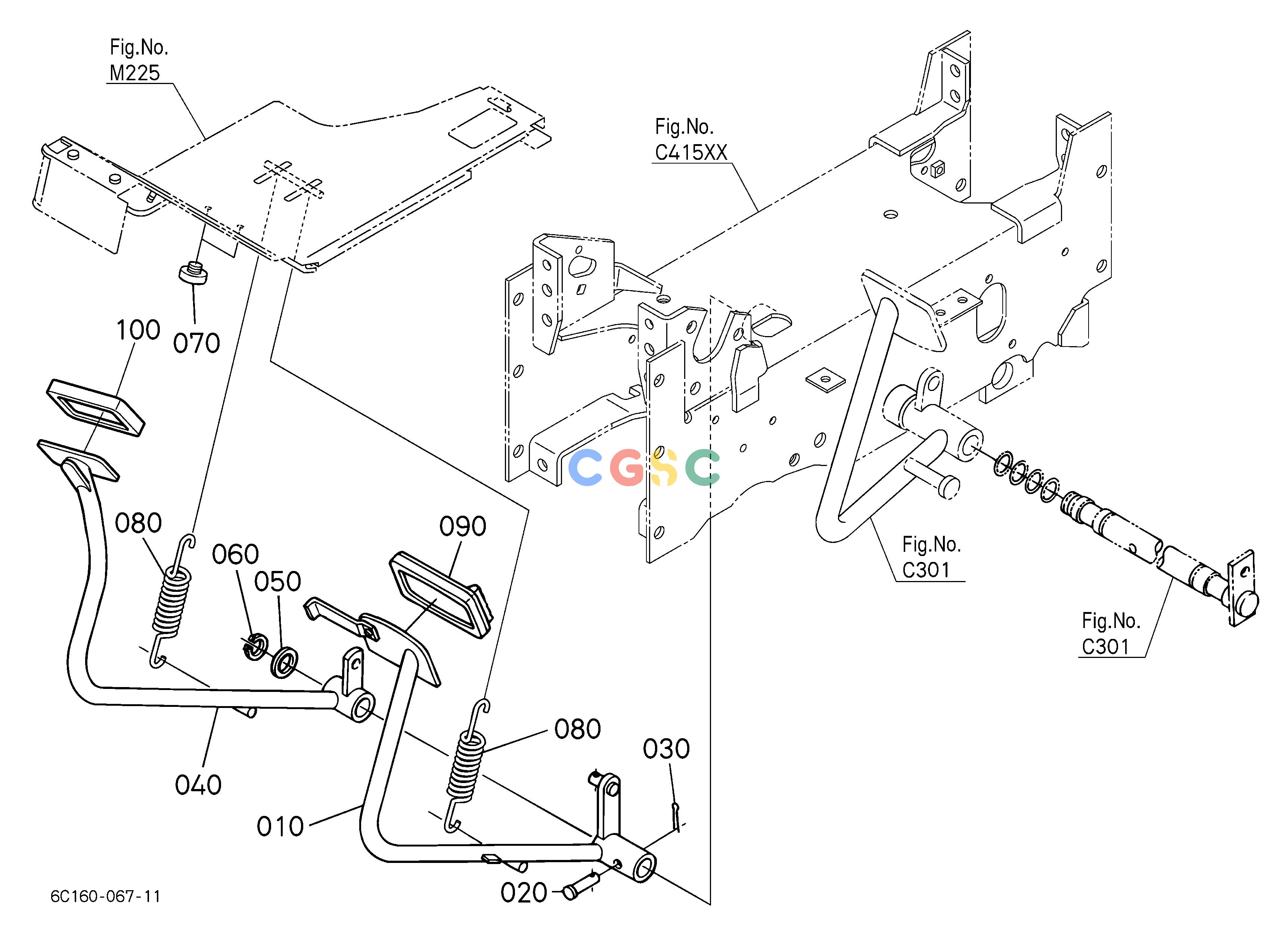 久保田零件查询F20102 BRAKE PEDAL BRAKEEPC Kubota online