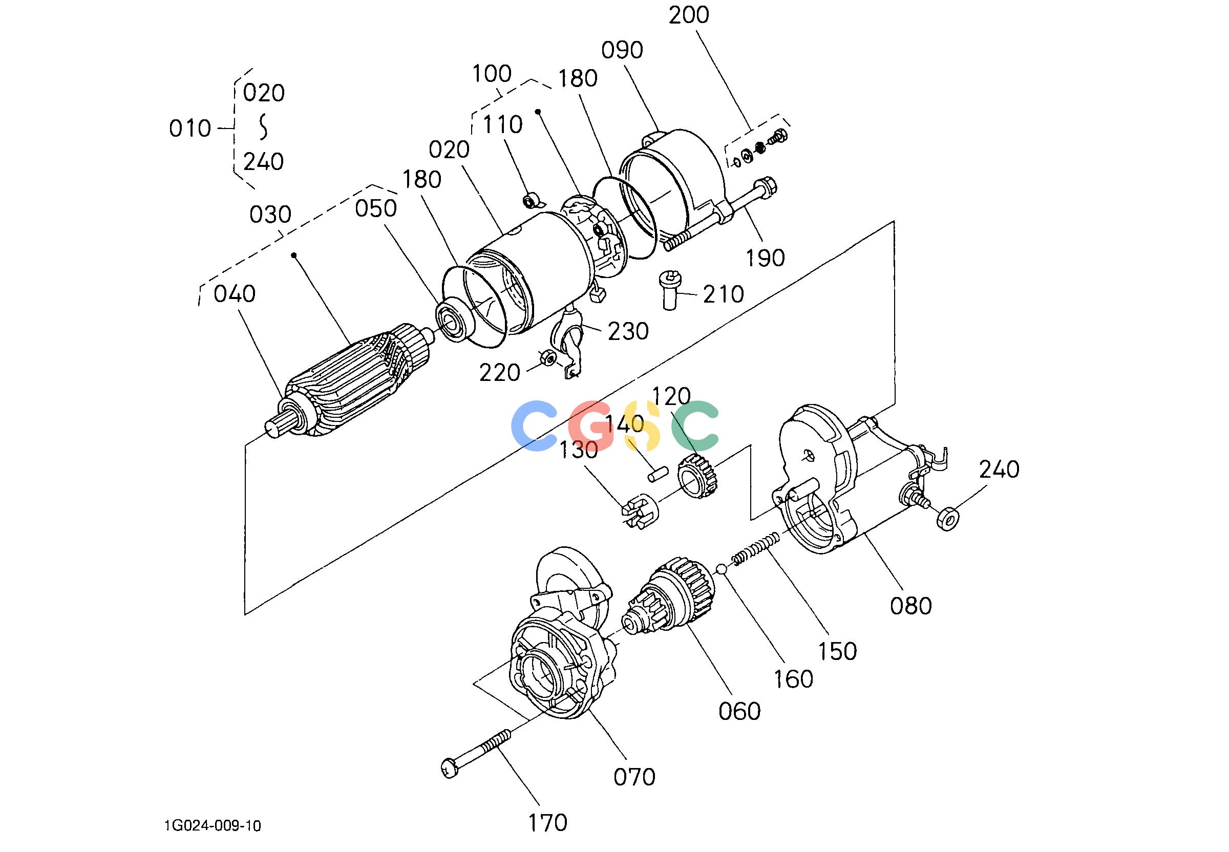久保田零件查询140500 STARTER [COMPONENT PARTS] ENGINEEPC Kubota online