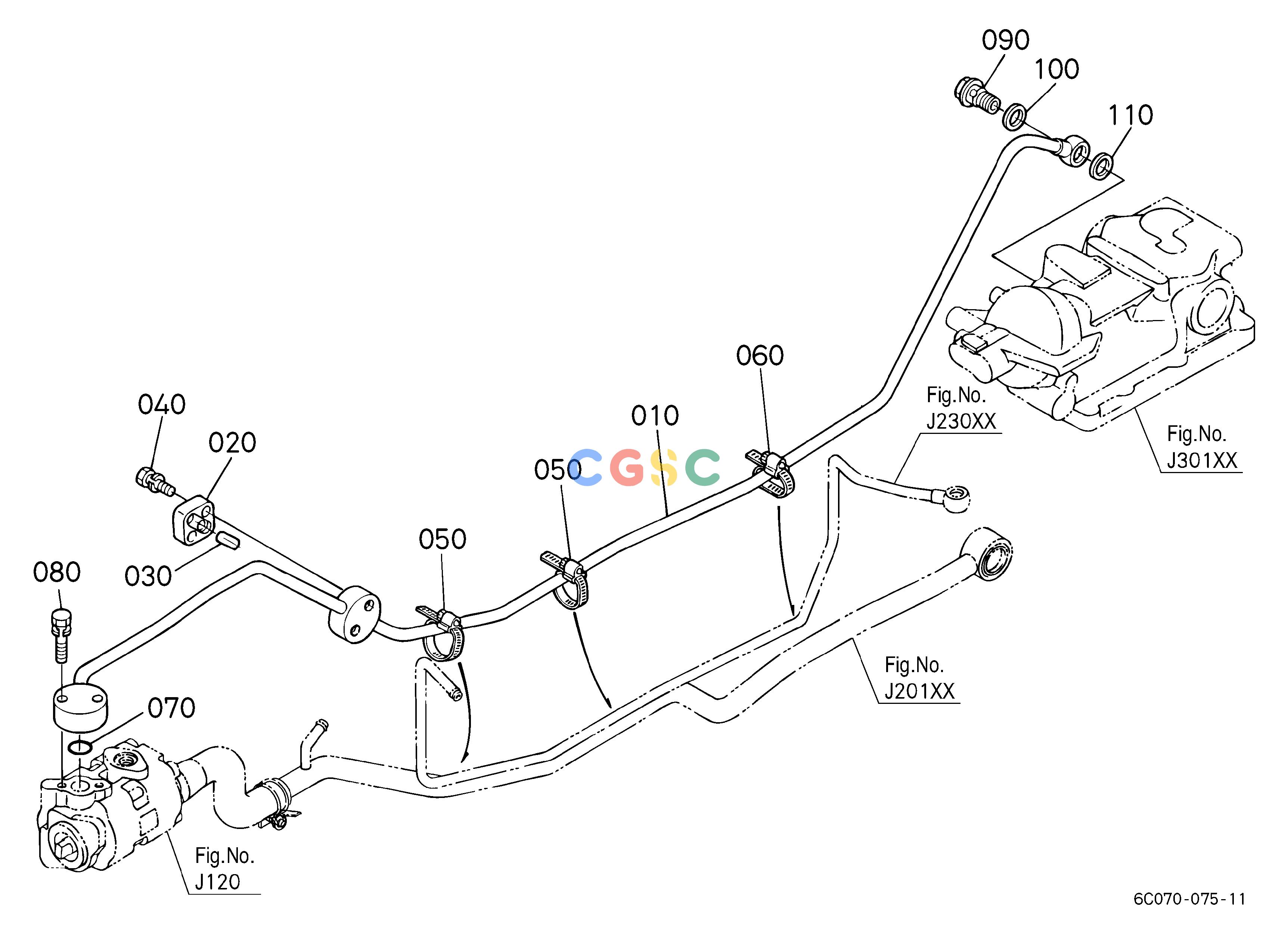 久保田零件查询J21001 HYDRAULIC OIL LINE(DELIVERY) ## S.No.<=15496 S.No.;A:<=15496 PUMP/MOTOR SYSTEMEPC Kubota online