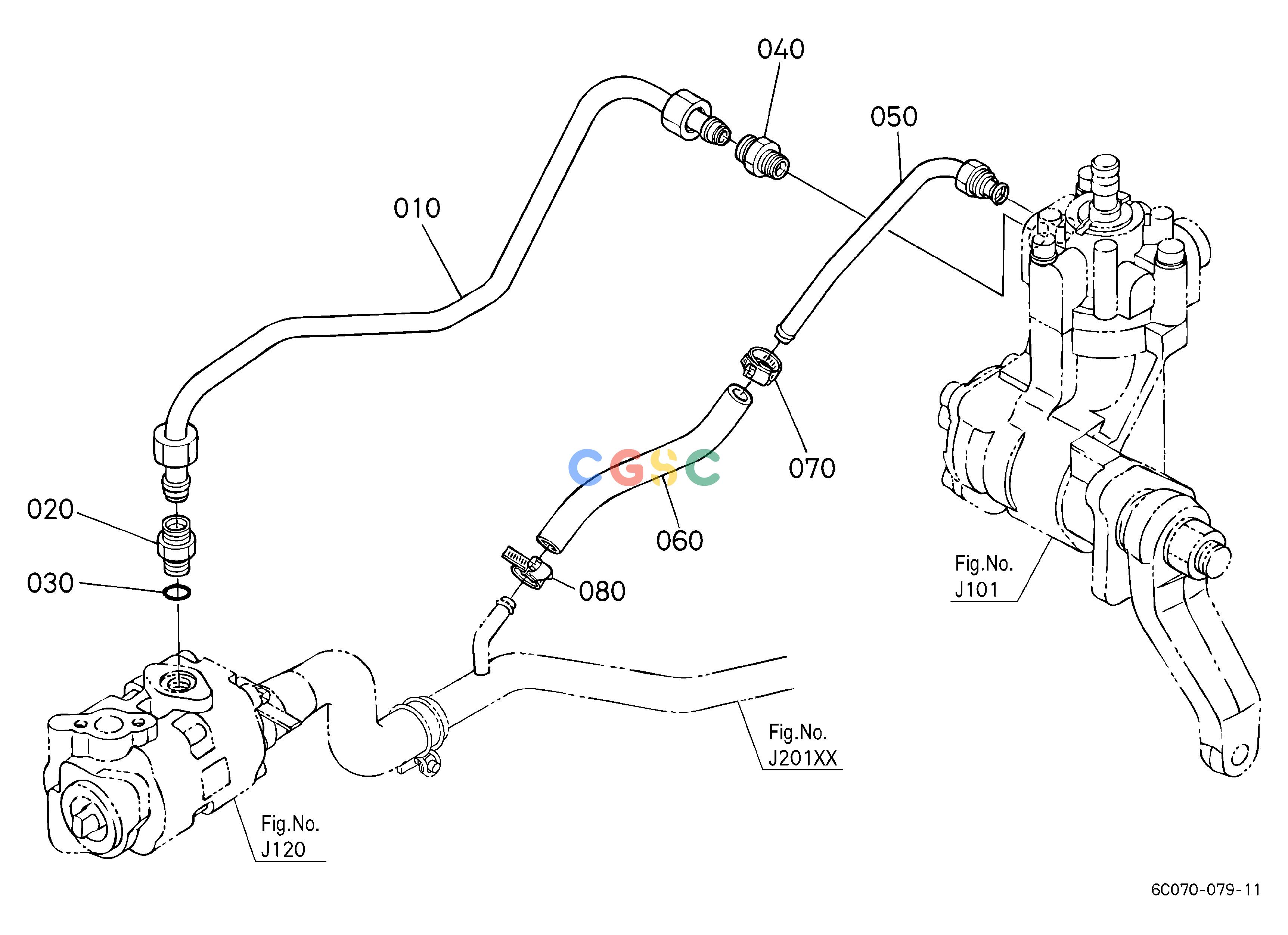 久保田零件查询J21501 HYDRAULIC OIL LINE(STEERING) ## S.No.<=15496 PUMP/MOTOR SYSTEMEPC Kubota online