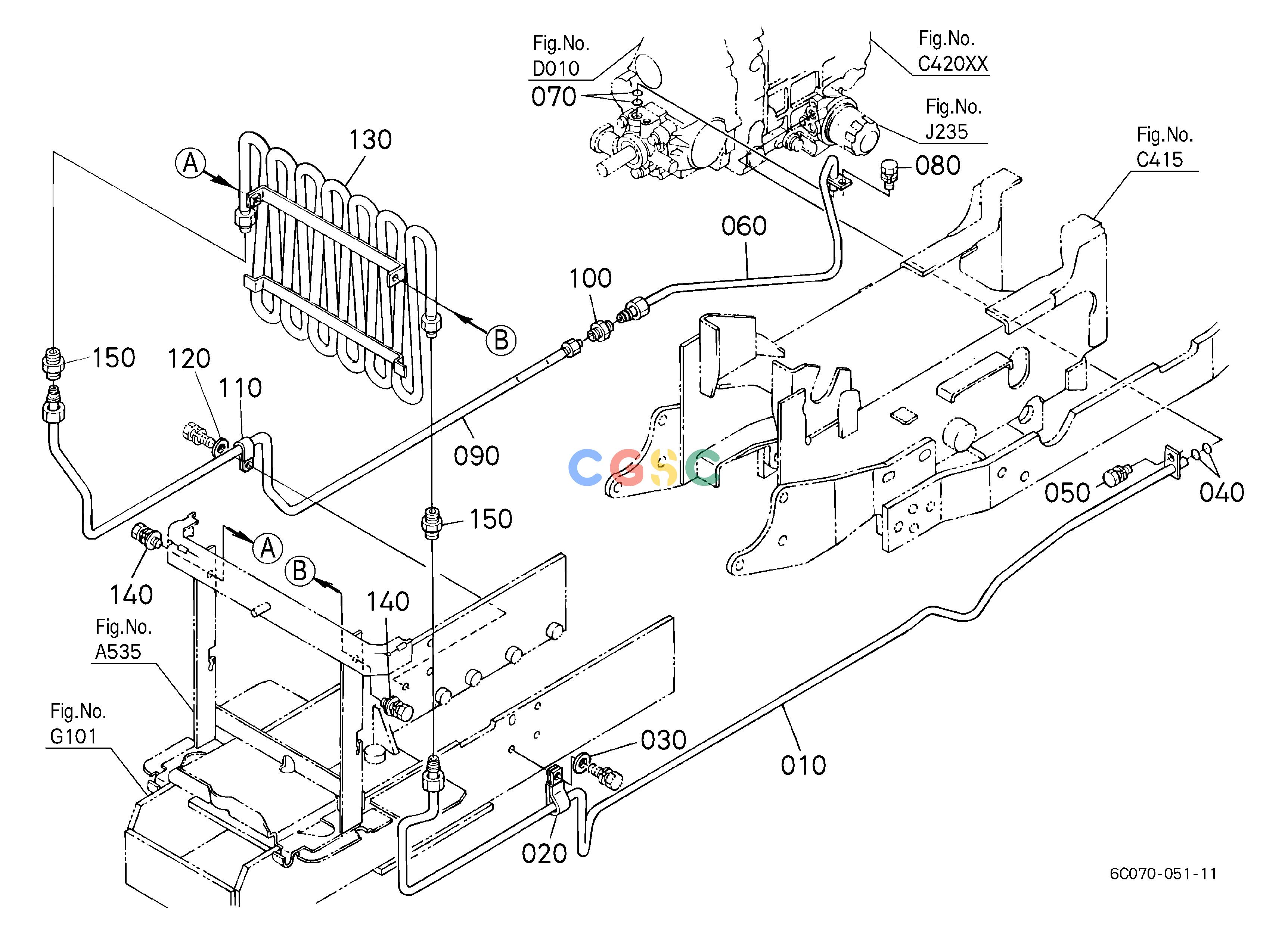 久保田零件查询J24001 HYDRAULIC OIL LINE(OIL COOLER) ## S.No.<=15496 PUMP/MOTOR SYSTEMEPC Kubota online