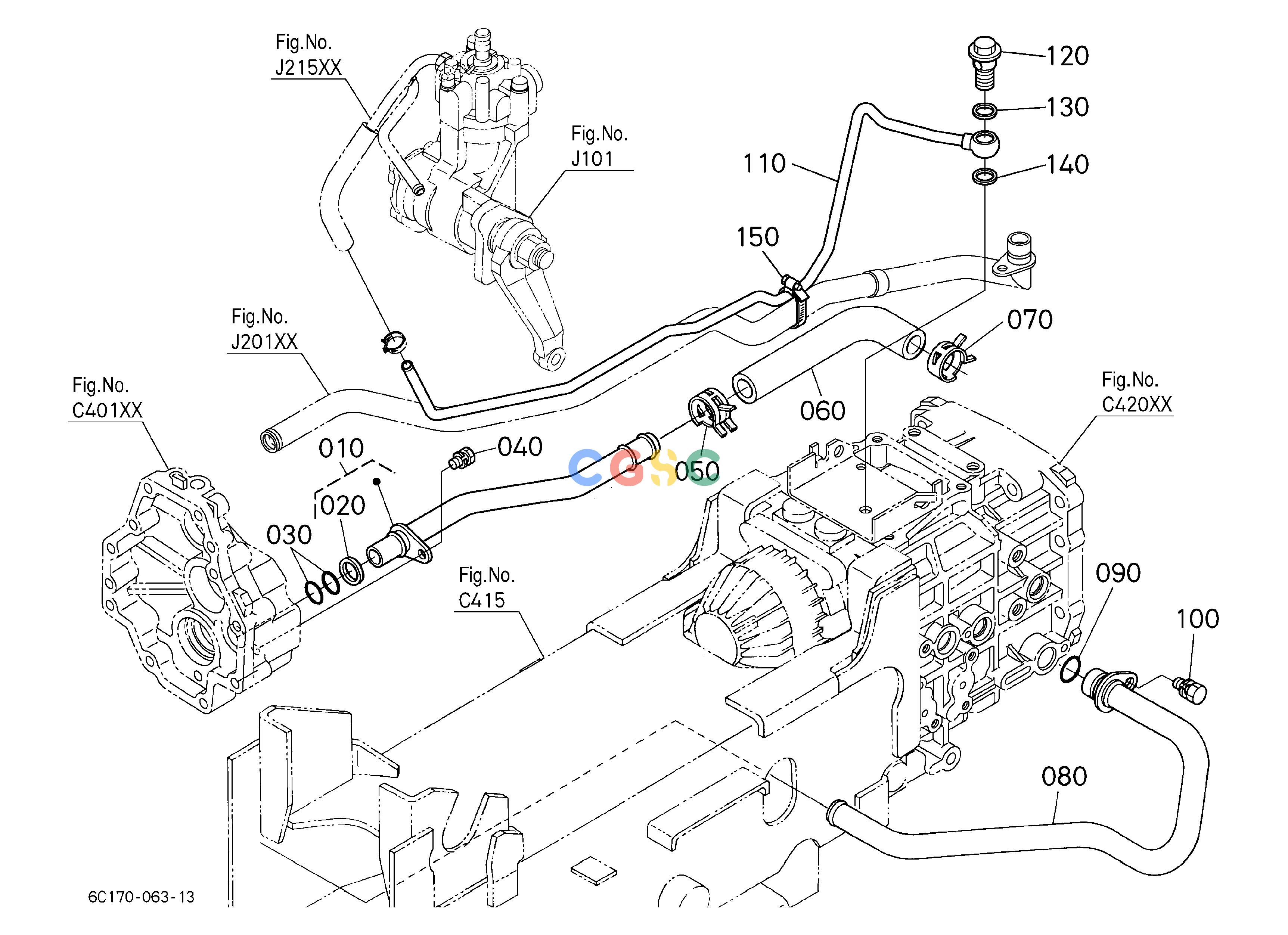 久保田零件查询J24502 HYDRAULIC OIL LINE(F/M) ## S.No.>=50101 S.No.;>=50101 PUMP/MOTOR SYSTEMEPC Kubota online