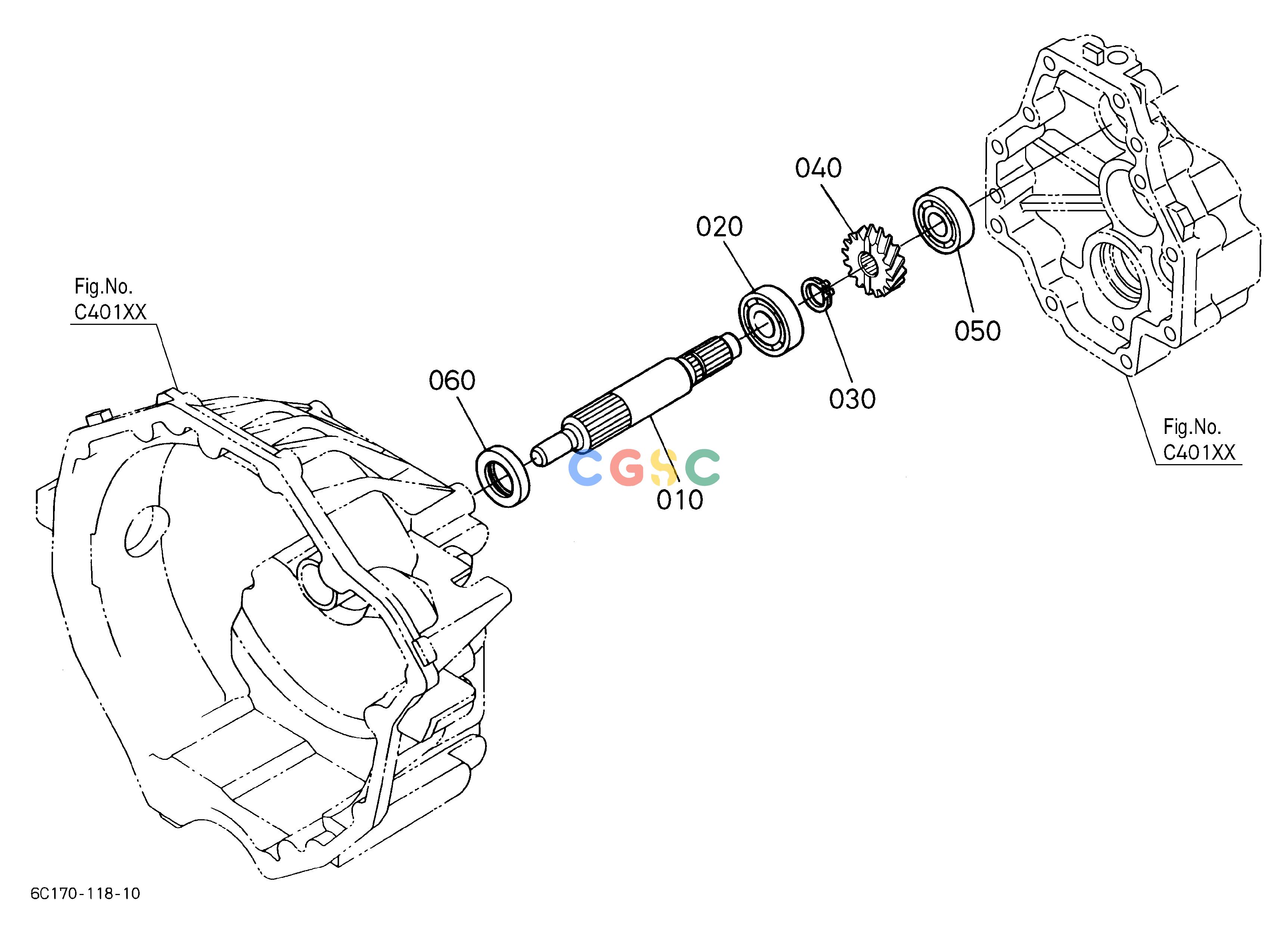 久保田零件查询D00102 CLUTCH SHAFT TRANSMISSIONEPC Kubota online
