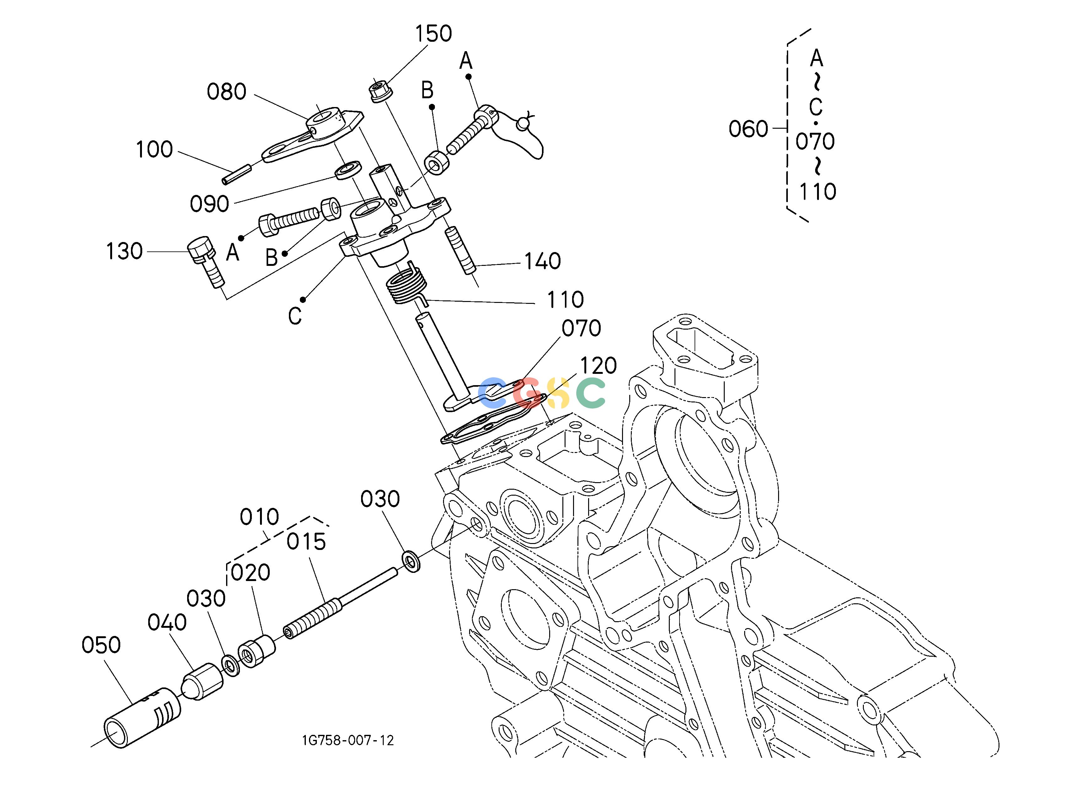 久保田零件查询020502 SPEED CONTROL PLATE [NEW TYPE] ## S.No.>=4A0001 ENGINEEPC Kubota online