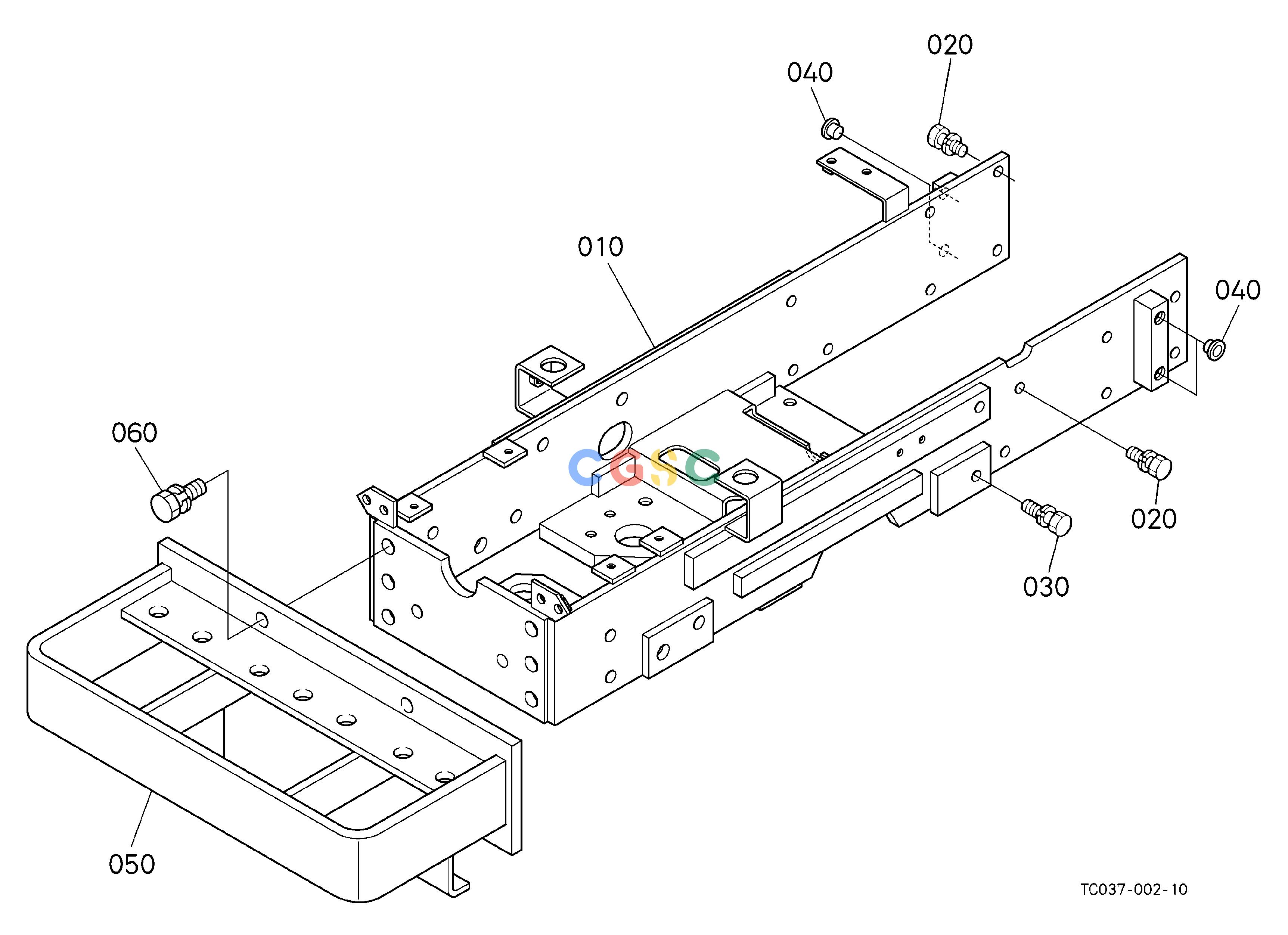 久保田零件查询F10503 FRONT AXLE FRAME [AU] FRONT AXLE/CHASSISEPC Kubota online