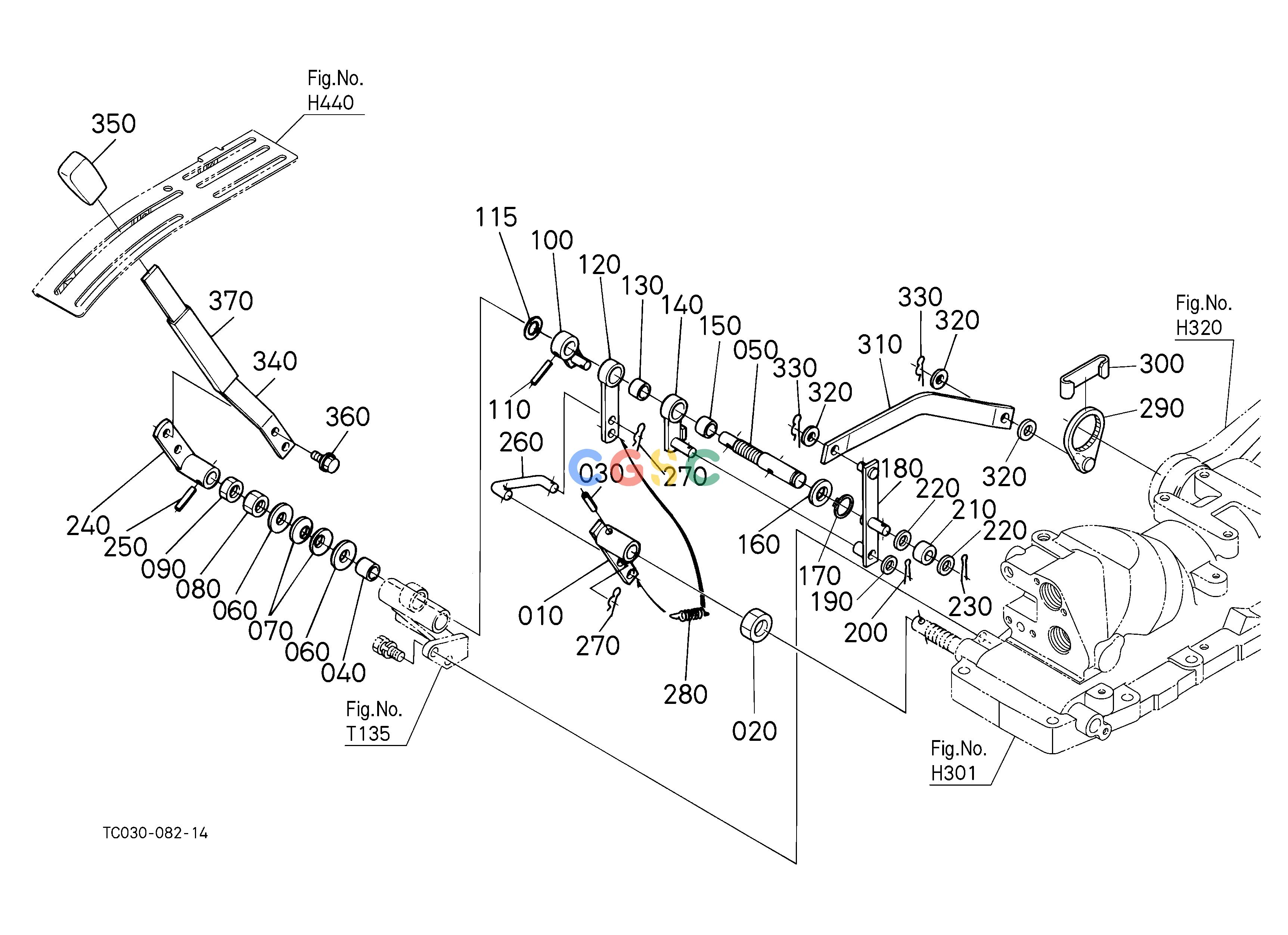 久保田零件查询T13000 POSITION CONTROL LEVER (WITH DRAFT) (W/G No.L8311A) [OPTION] OPTIONEPC Kubota online