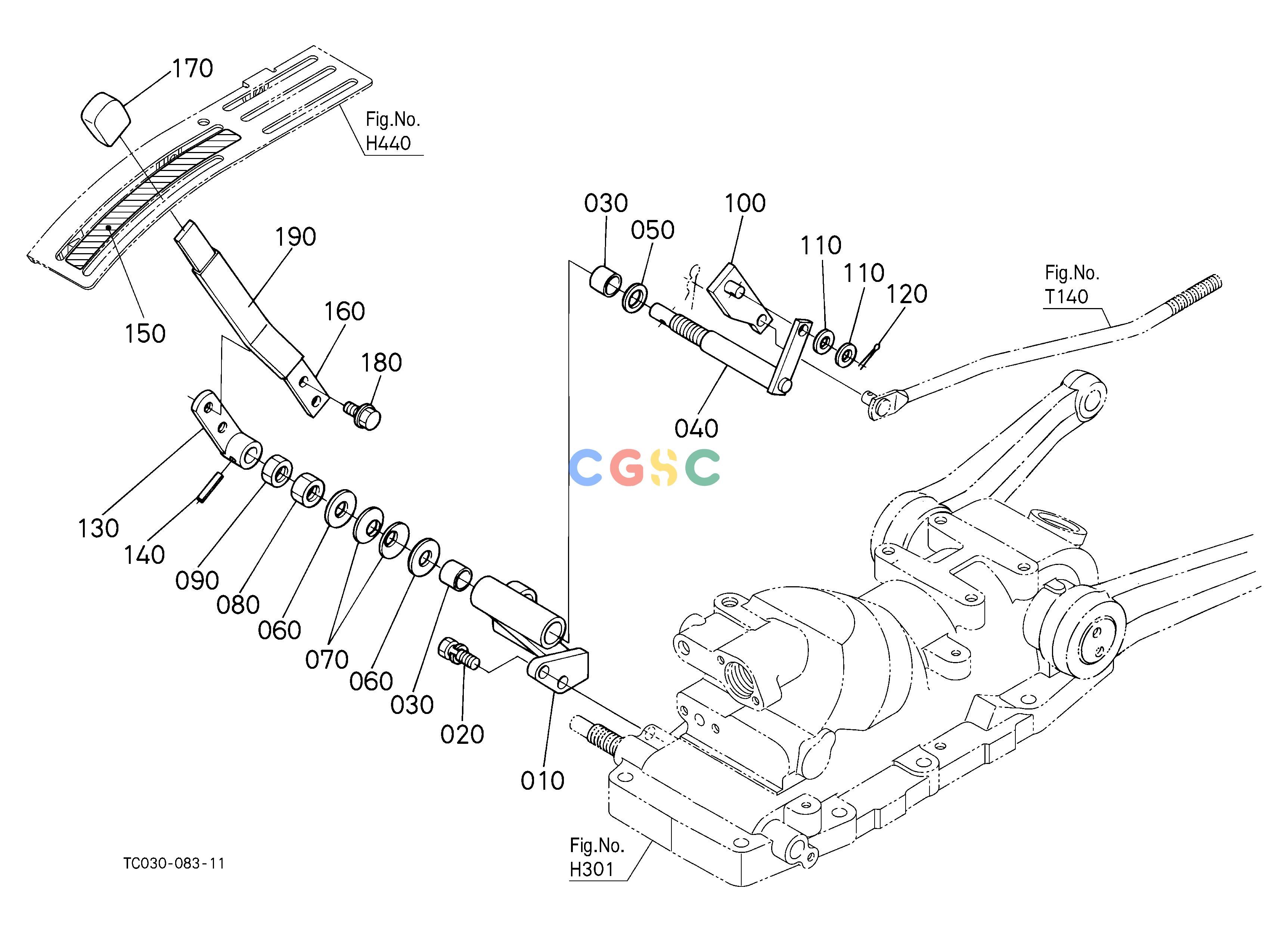 久保田零件查询T13500 DRAFT CONTROL LEVER (WITH DRAFT) (W/G No.L8311A) [OPTION] OPTIONEPC Kubota online