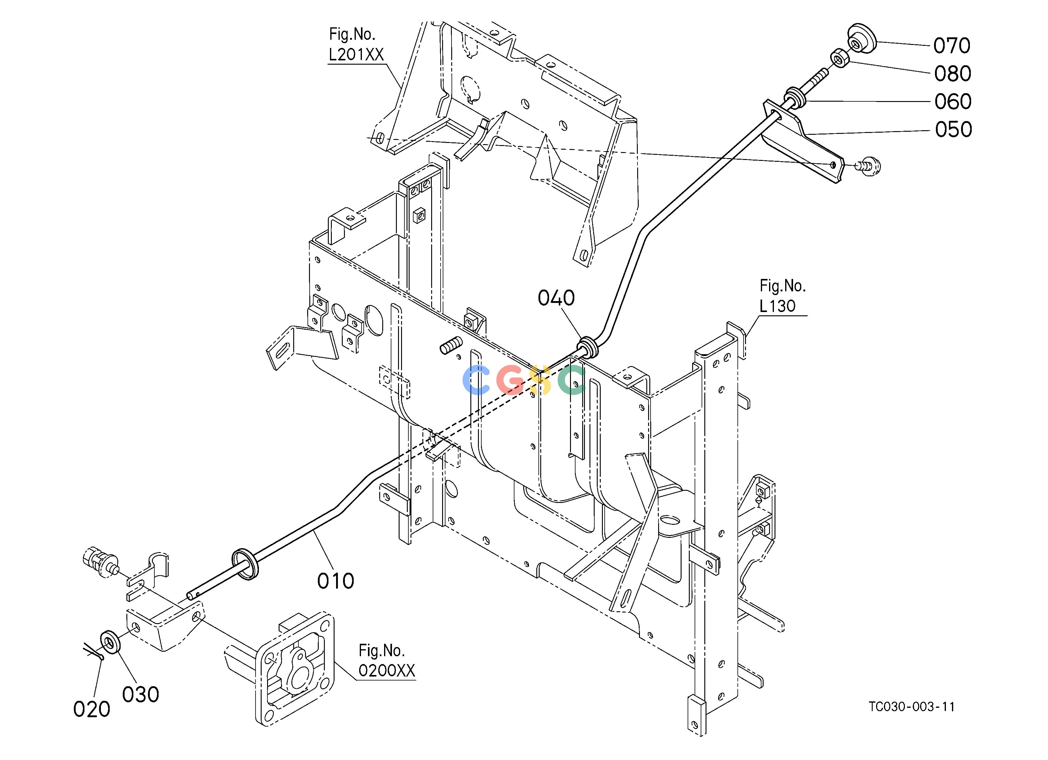 久保田零件查询A00300 ENGINE STOP ROD [OLD TYPE] ## S.No.<=10860 ENGINEEPC Kubota online