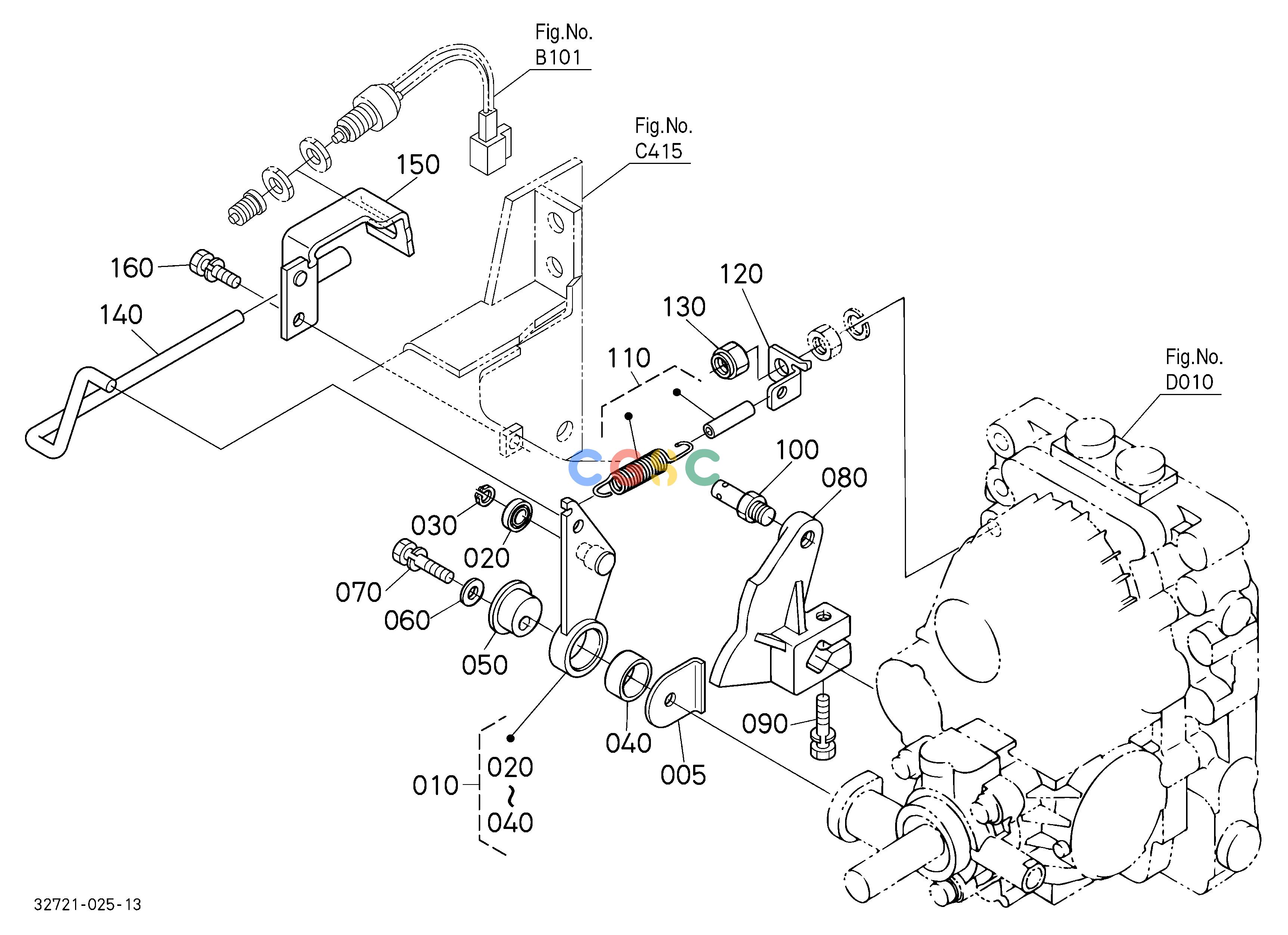 久保田零件查询F10700 NEUTRAL HOLDER LINK ## NOTE:ORDER BY REF.No.140,150 NEW PARTS and Fig.No.A001 REF.No.060 NEW PART. SPEED CHANGEEPC Kubota online