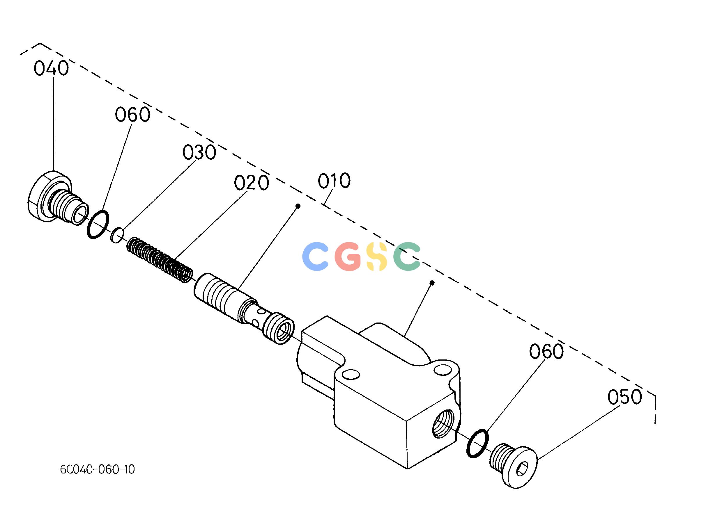 久保田零件查询J20300 FLOW DIVIDER VALVE [COMPONENT PARTS] PUMP/MOTOR SYSTEMEPC Kubota online