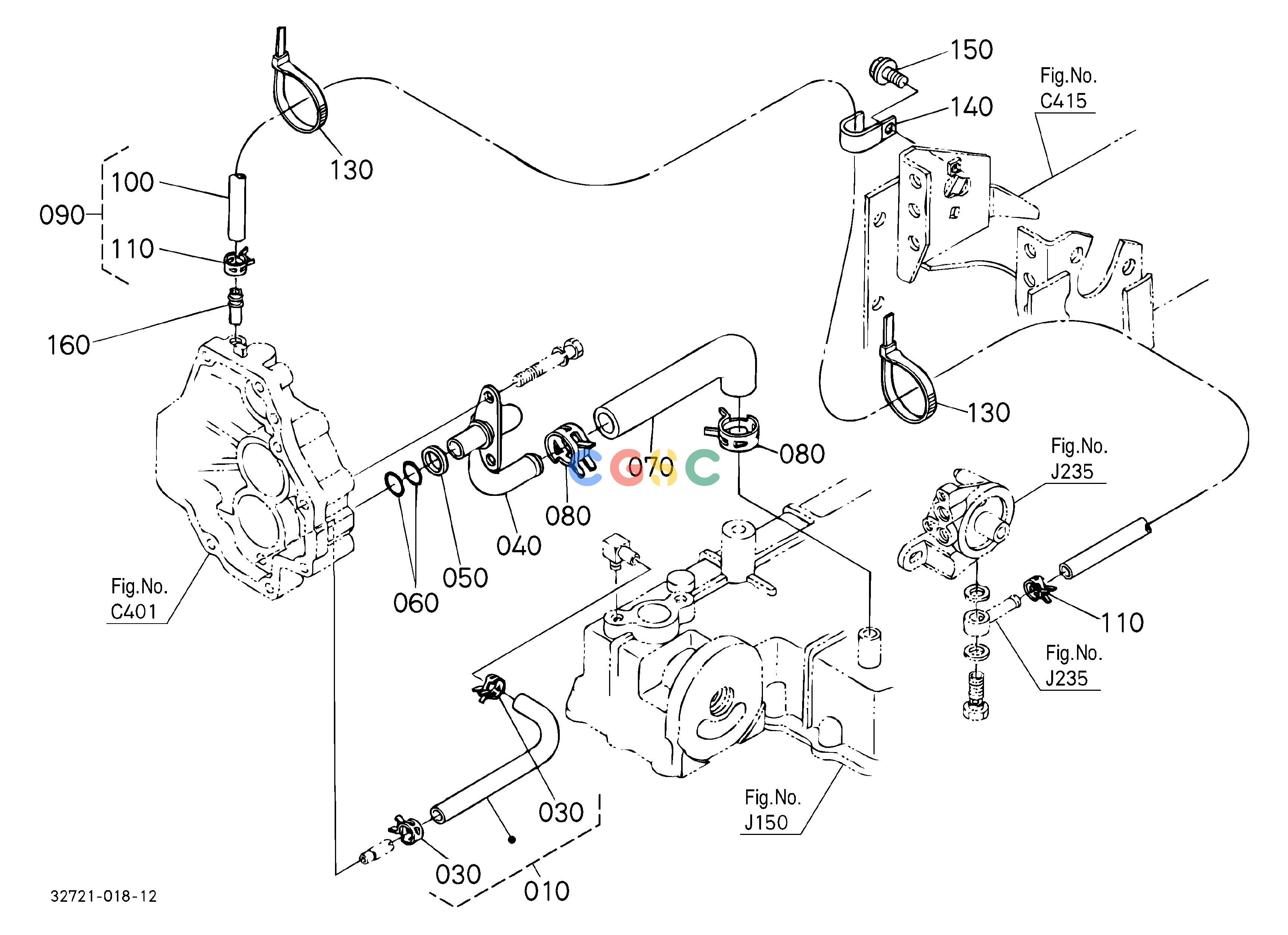 久保田零件查询J24500 HYDRAULIC OIL LINE(F/M) PUMP/MOTOR SYSTEMEPC Kubota online