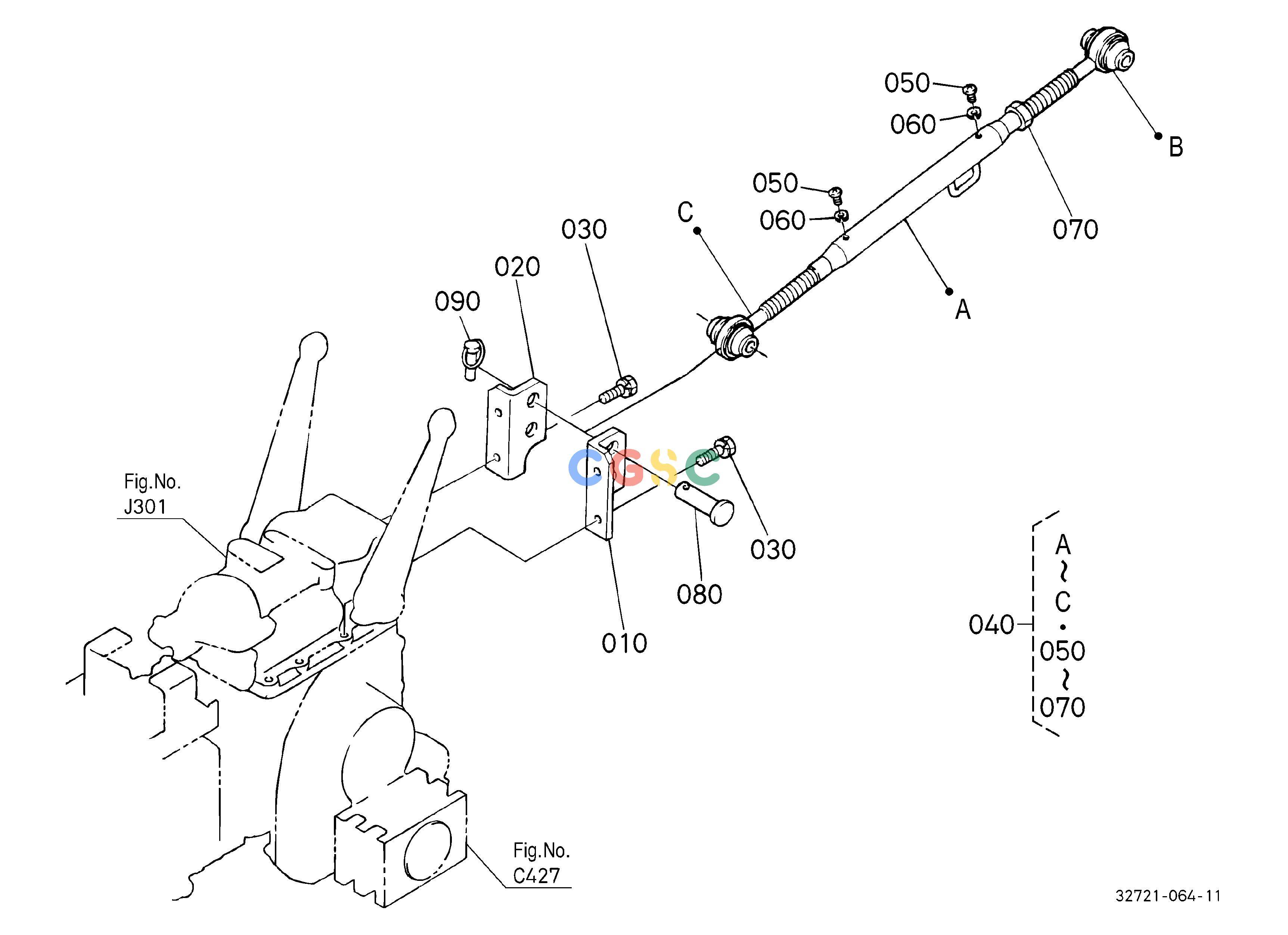 久保田零件查询K12000 3-POINT LINKAGE 1(TOP LINK) TOP LINK/TOP LINK BRACKET/PTO PROTECTOREPC Kubota online