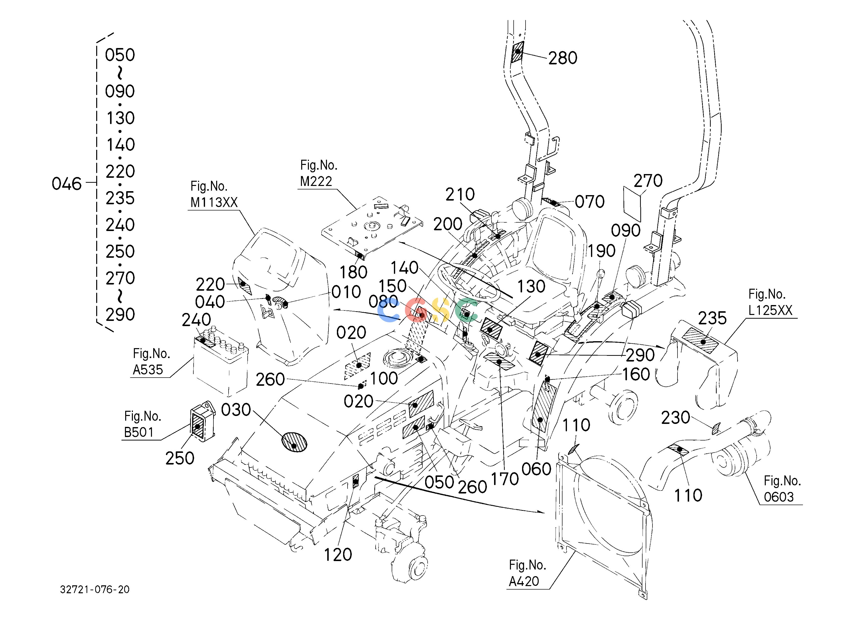 久保田零件查询S10102 LABEL [A] [CA] [FRENCH] LABELSEPC Kubota online