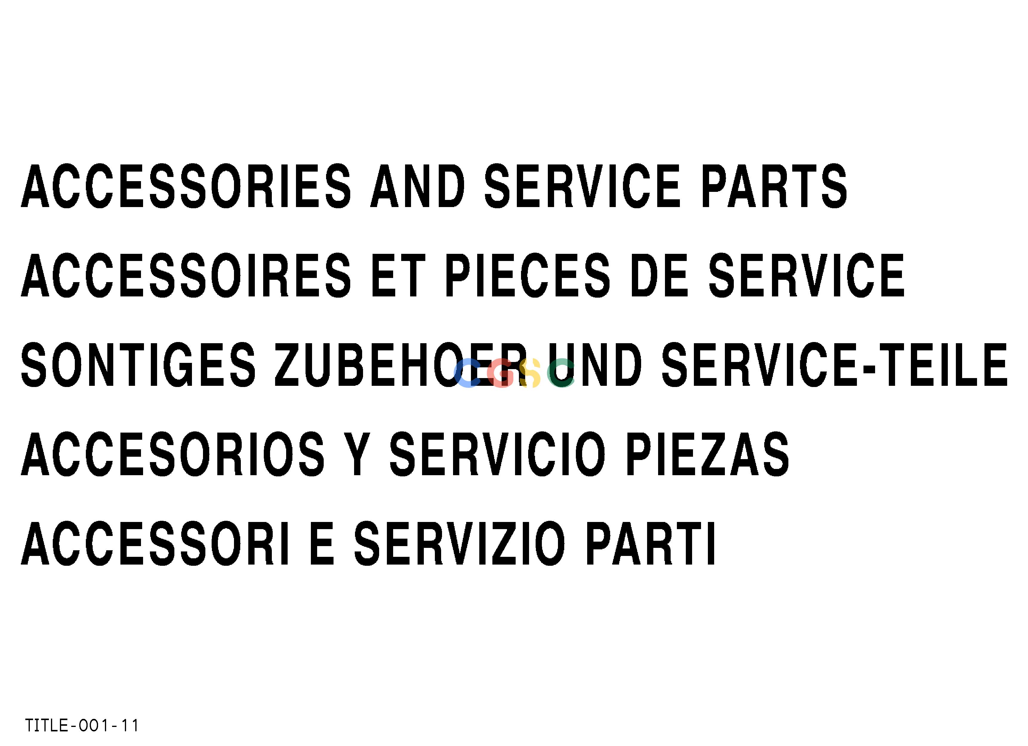 久保田零件查询T10500 ACCESSORIES AND SERVICE PARTS ACCESSORIES AND SERVICE PARTSEPC Kubota online