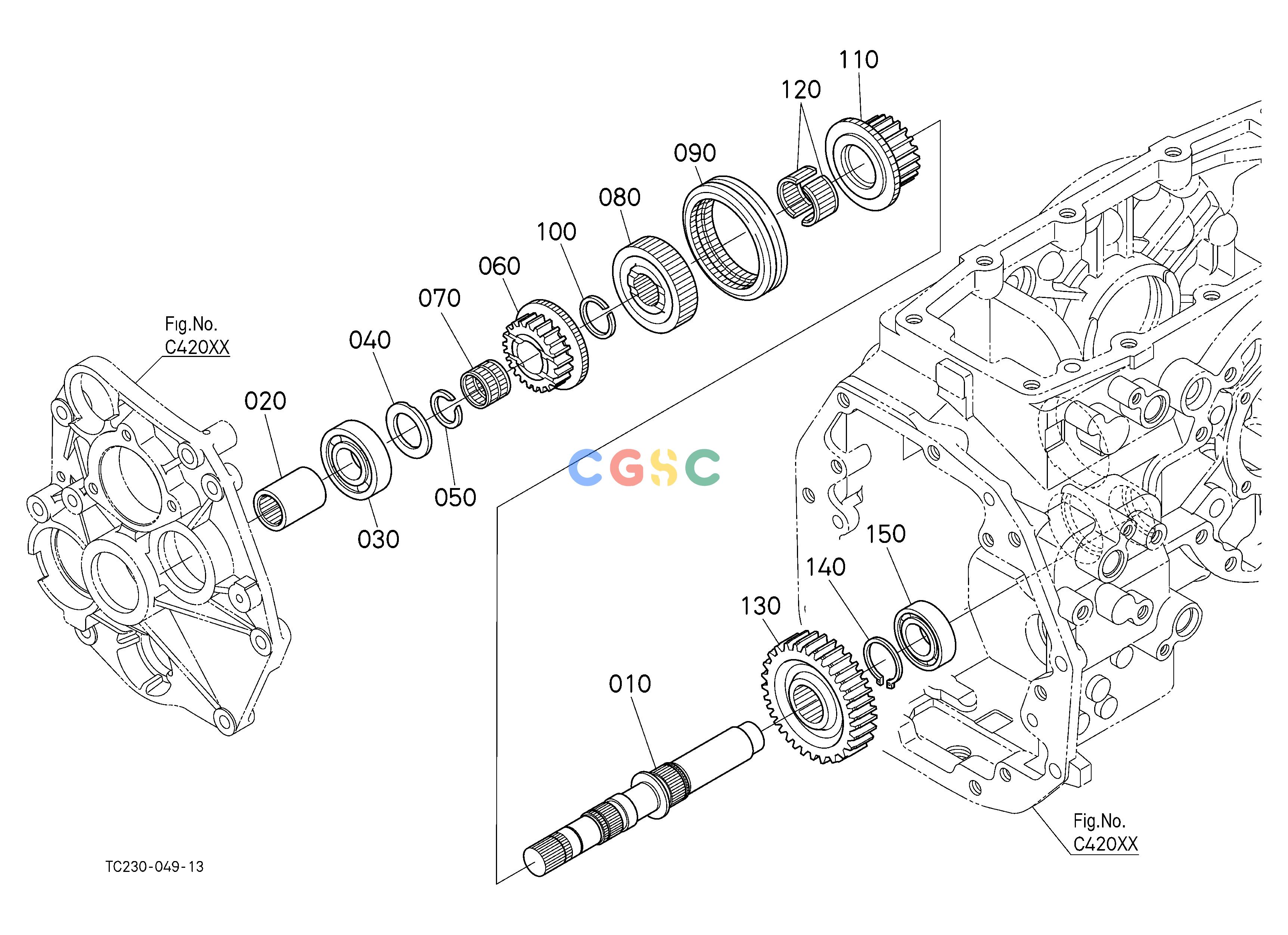 久保田零件查询D11700 RANGE GEAR SHAFT ## NOTE:ORDER BY REF.No. 060,090 and 110 NEW PARTS. CLUTCH/TRANSMISSIONEPC Kubota online