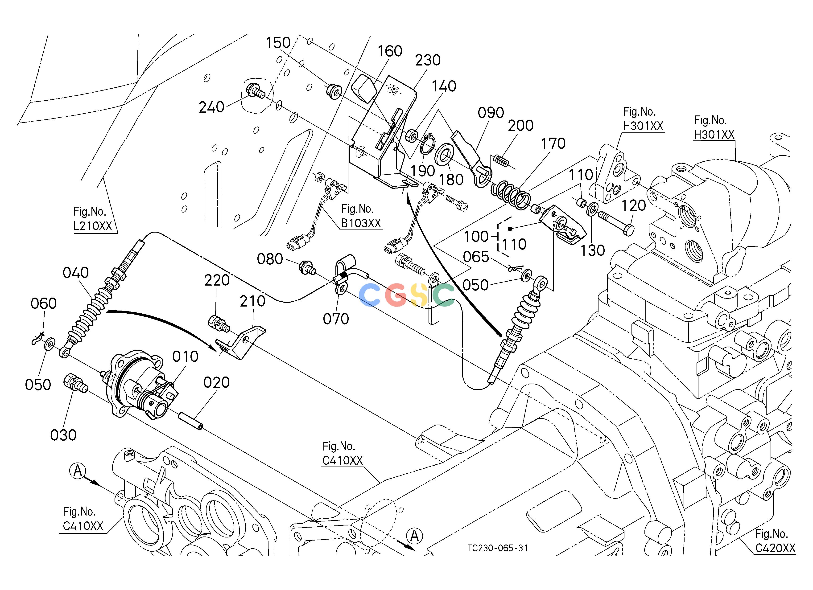 久保田零件查询E12600 PTO CLUTCH CONTROL LEVER ## NOTE:ORDER BY REF.No.120,140,150 and 230 NEW PARTS. SPEED CHANGE SHIFT FORK /SHIFT LEVEREPC Kubota online