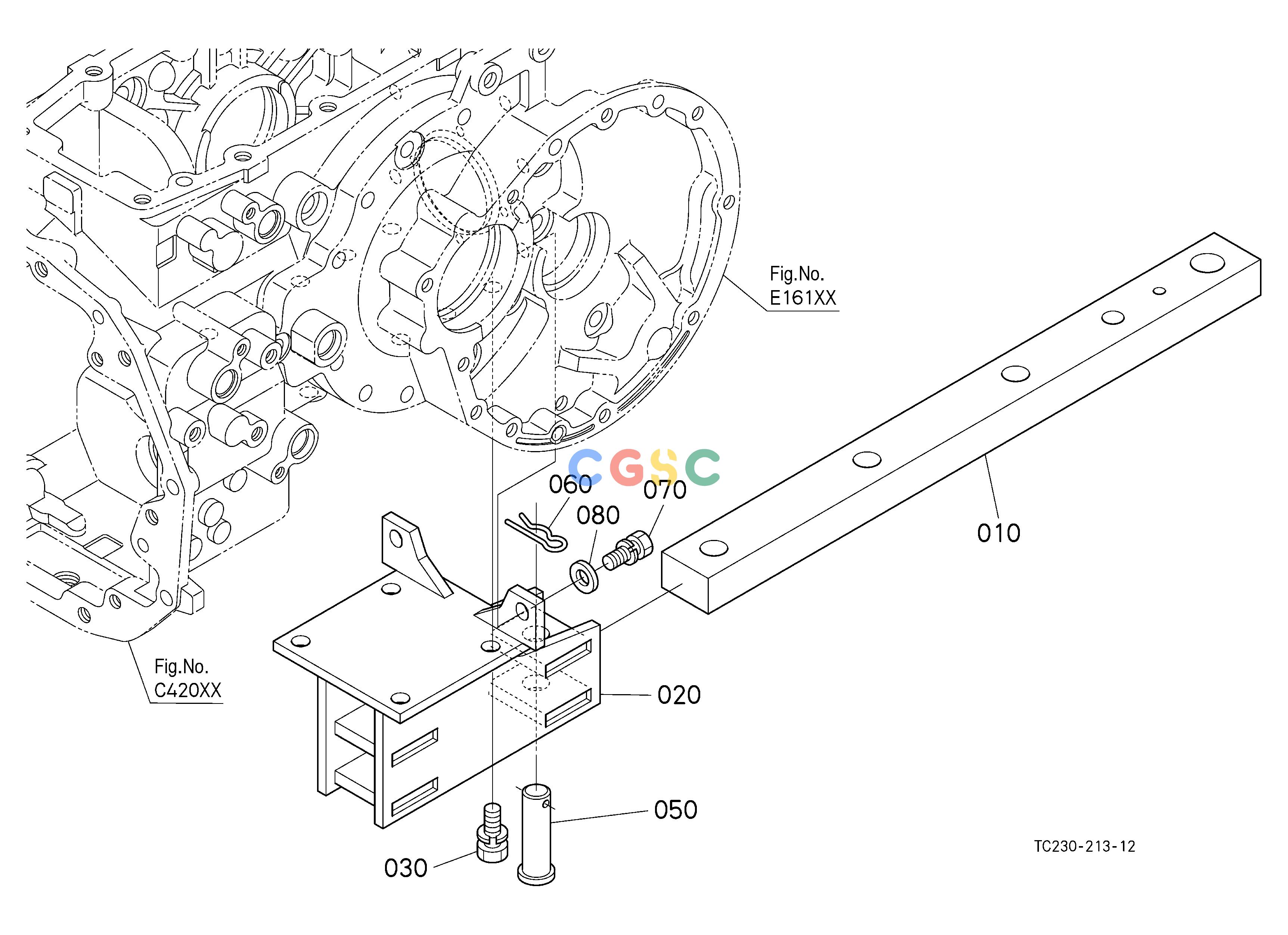 久保田零件查询K10502 DRAWBAR 3-POINT LINKAGE/DRAWBAR/HITCHEPC Kubota online