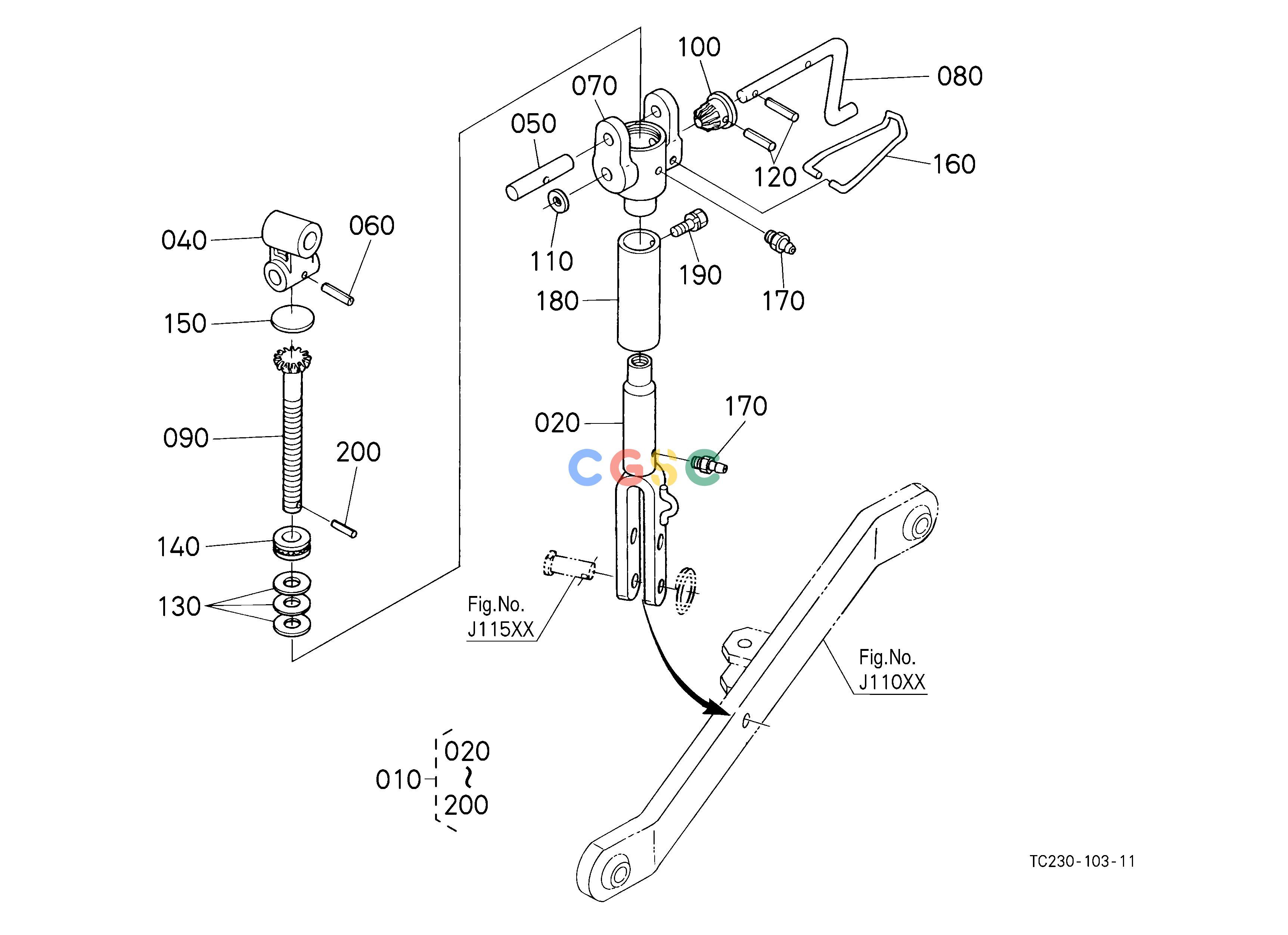 久保田零件查询V72000 3-POINT LINKAGE 2 (LIFT ROD) [OPTION] OPTIONEPC Kubota online