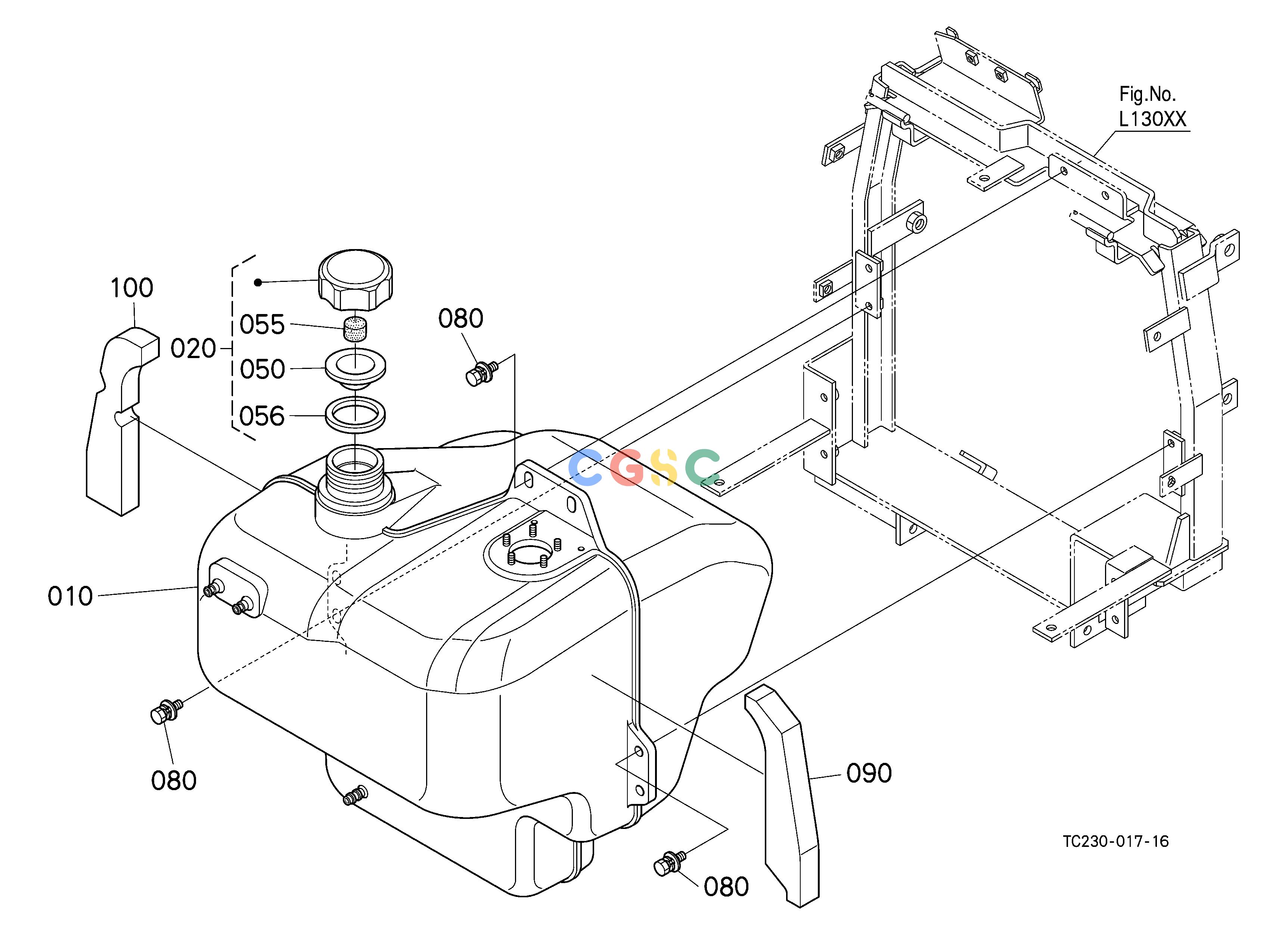 久保田零件查询A10102 FUEL TANK [NEW] ## S.No.>=20001 S.No.;>=20001 FUEL SYSTEMEPC Kubota online