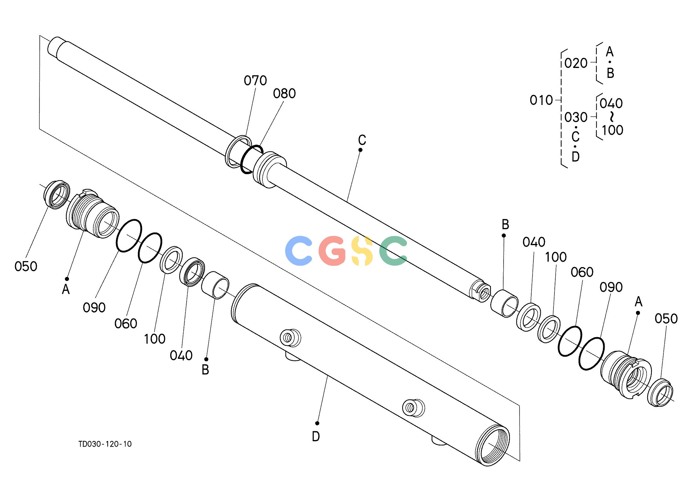 久保田零件查询G18501 STEERING CYLINDER [COMPONENT PARTS] [OLD] ## S.No.<=10941 S.No.;<=10941 STEERINGEPC Kubota online