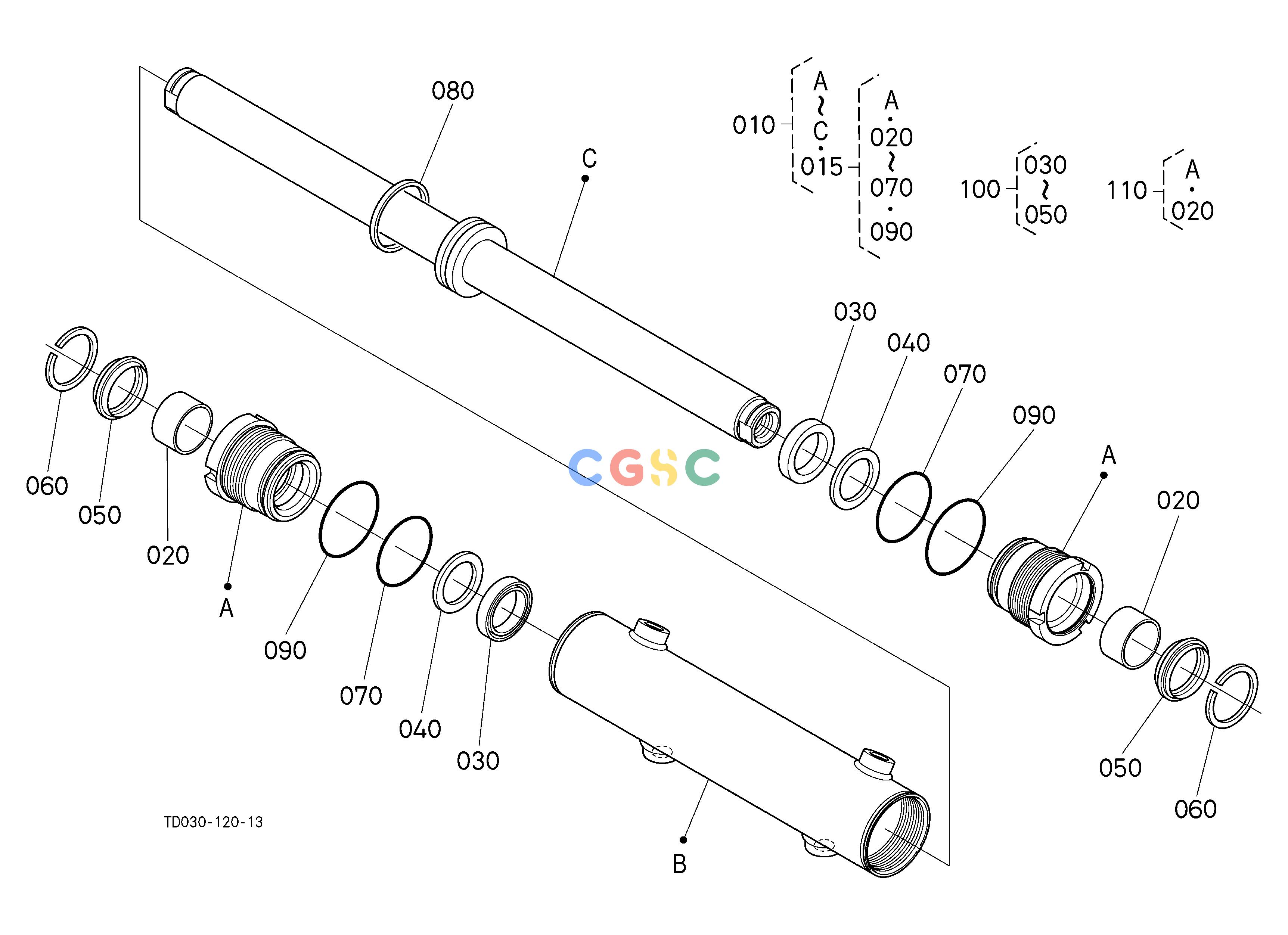 久保田零件查询G18502 STEERING CYLINDER [COMPONENT PARTS] [NEW] ## S.No.>=20001 S.No.;>=20001 STEERINGEPC Kubota online