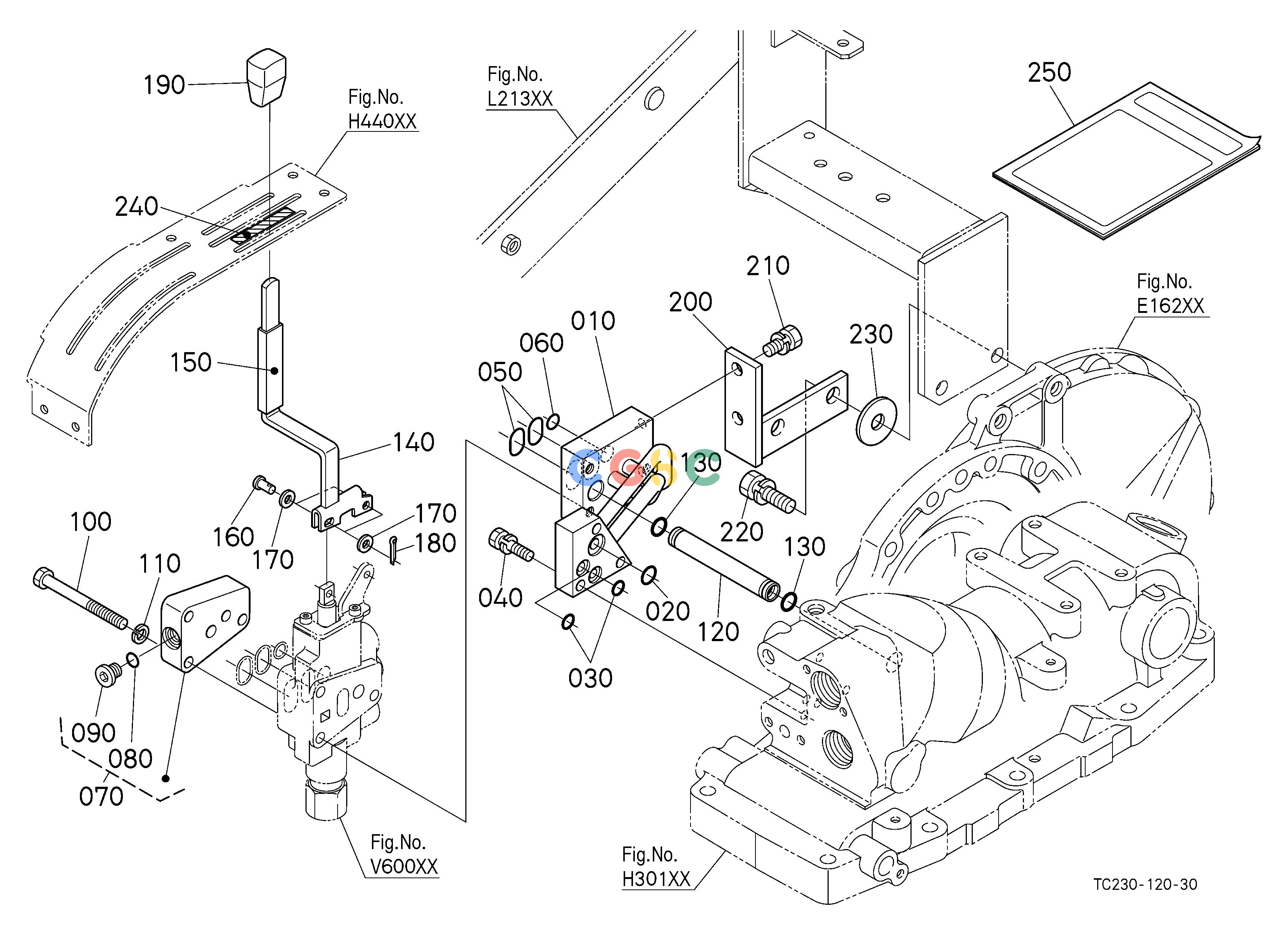 久保田零件查询V62102 AUXILIARY CONTROL VALVE LEVER (1ST) [NEW] [OPTION] ## S.No.>=20001 S.No.;>=20001 OPTIONEPC Kubota online