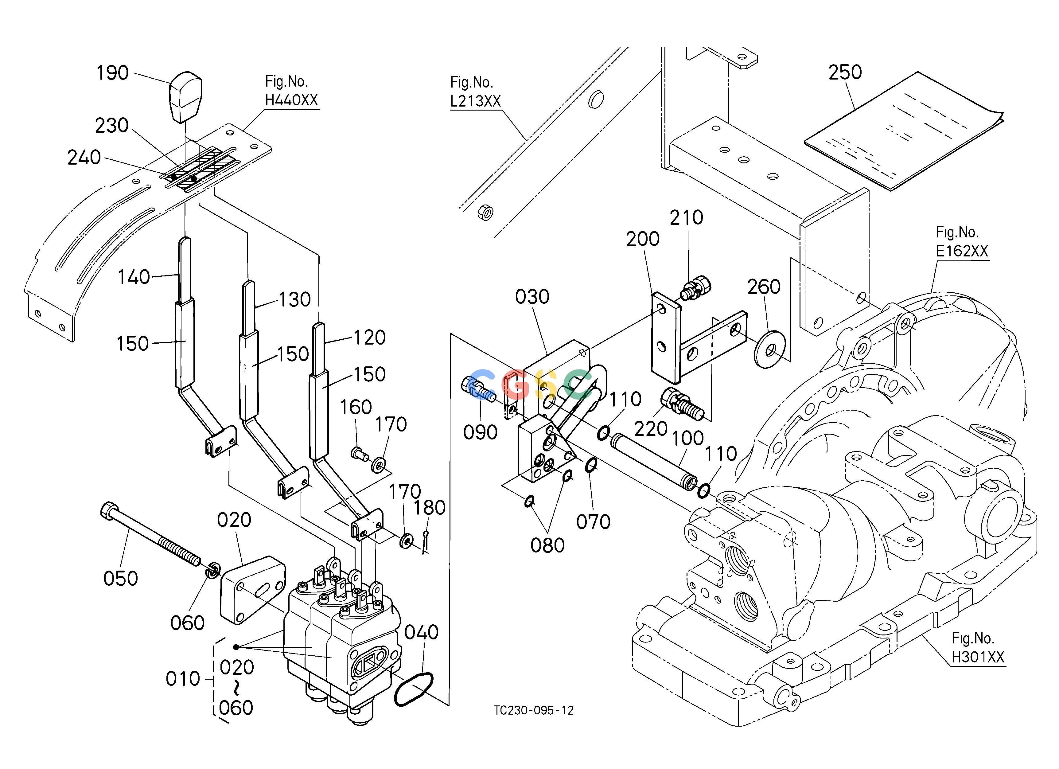 久保田零件查询V62106 AUXILIARY CONTROL VALVE LEVER (3RD) [OLD] [OPTION] ## S.No.<=10941 S.No.;<=10941 OPTIONEPC Kubota online