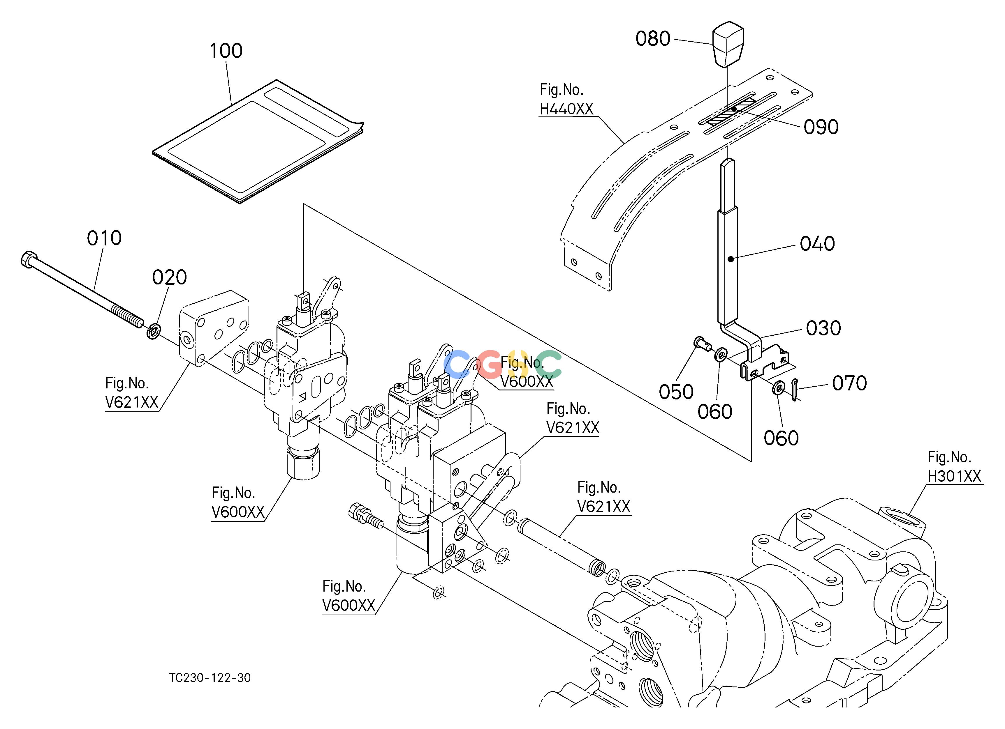 久保田零件查询V62107 AUXILIARY CONTROL VALVE LEVER (3RD) [NEW] [OPTION] ## S.No.>=20001 S.No.;>=20001 OPTIONEPC Kubota online