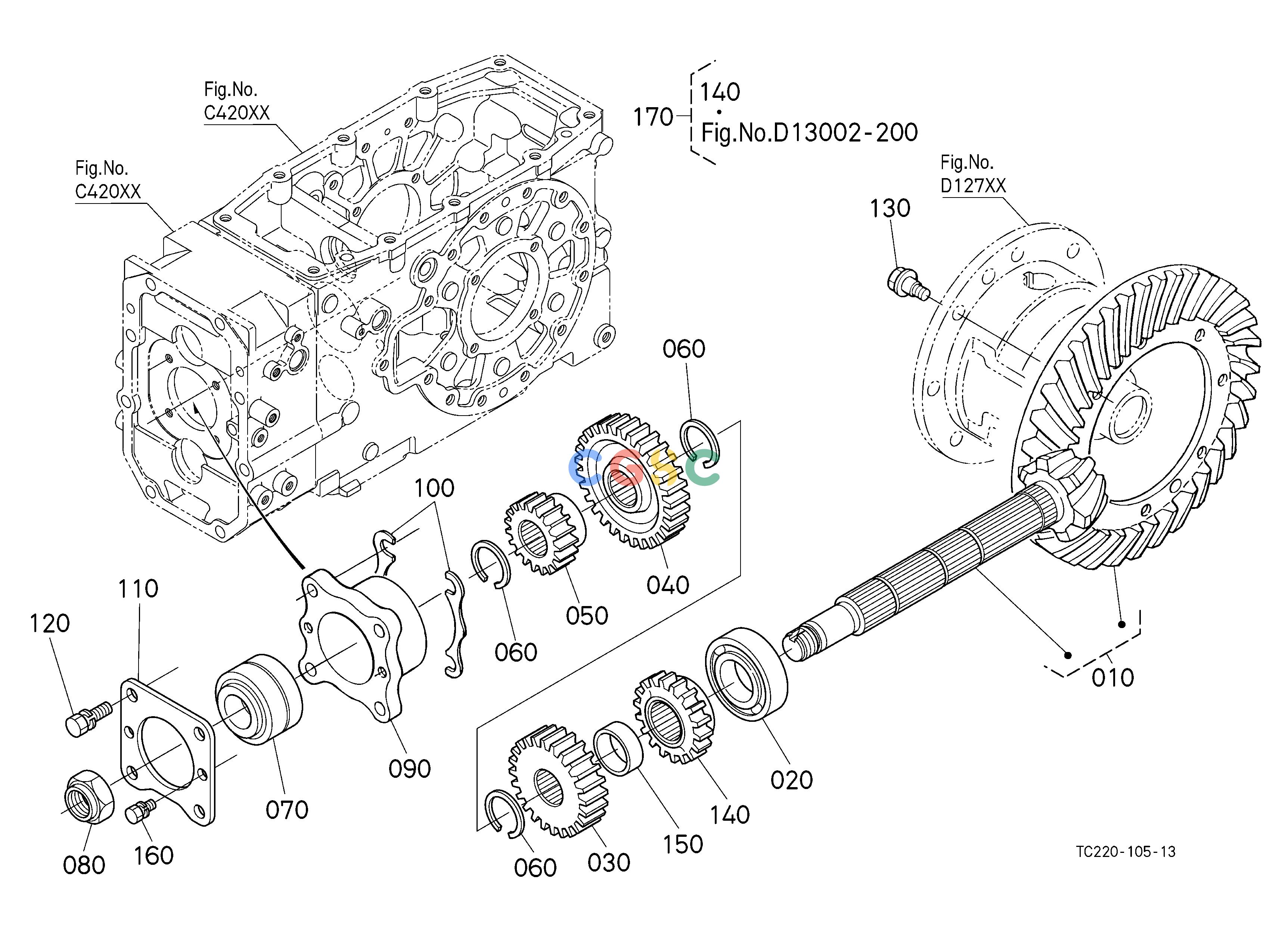 久保田零件查询D12502 SPIRAL BEVEL PINION [EXCEPT HST TYPE] CLUTCH/TRANSMISSIONEPC Kubota online
