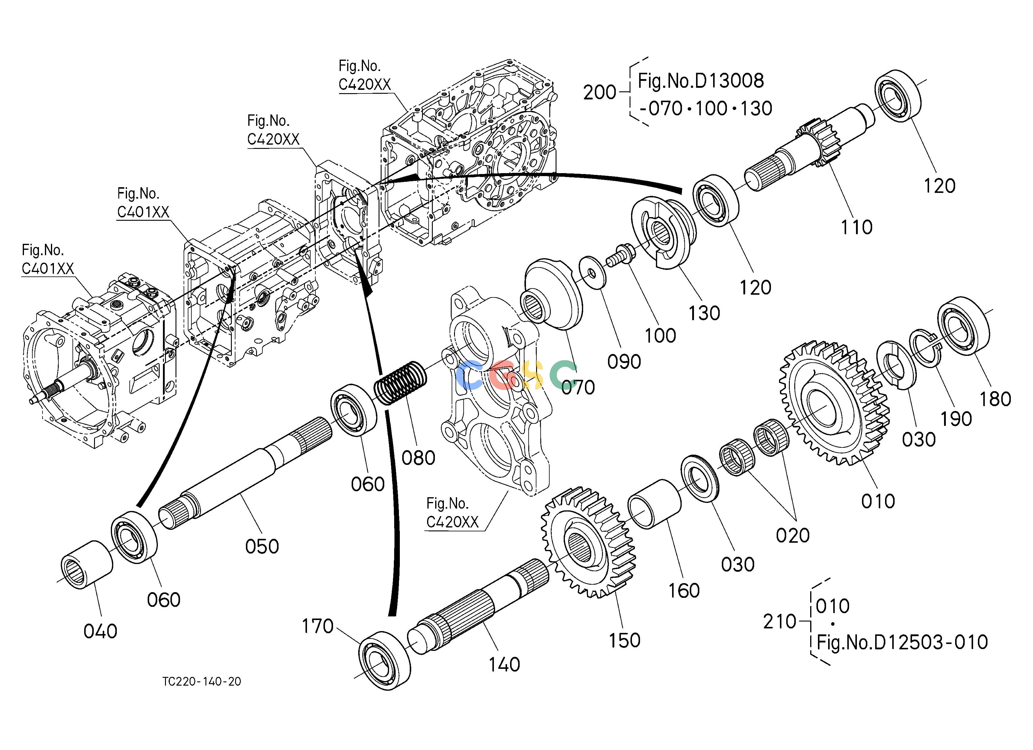 久保田零件查询D13007 PTO COUNTERSHAFT [HST TYPE] [OLD TYPE] ## S.No.<=57744 S.No.;<=57744 CLUTCH/TRANSMISSIONEPC Kubota online