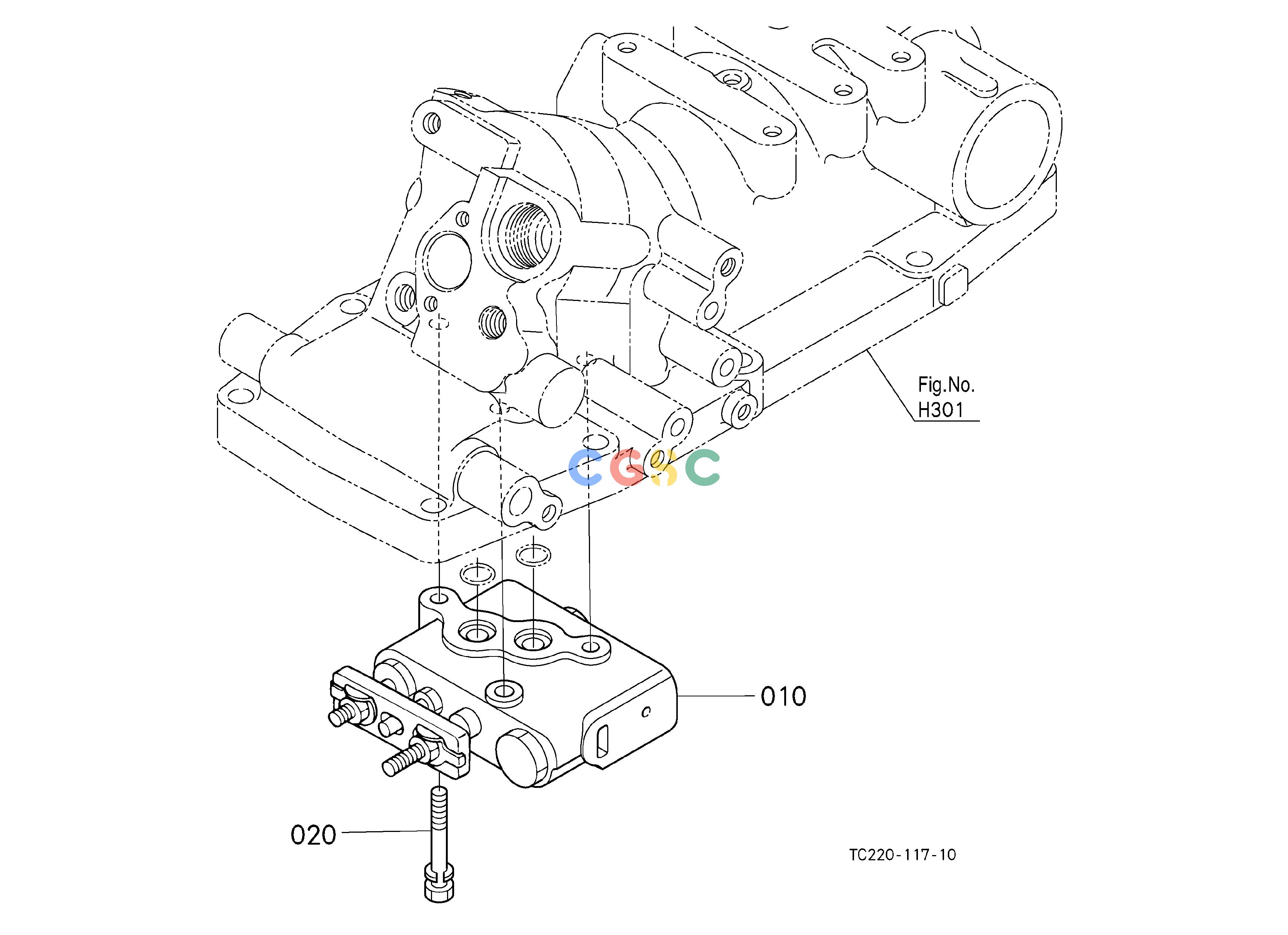 久保田零件查询T12700 CONTROL VALVE (WITH DRAFT) [OPTION] ## NOTE:REFER TO Fig.No.H41004 FOR COMPONENTS. OPTIONEPC Kubota online