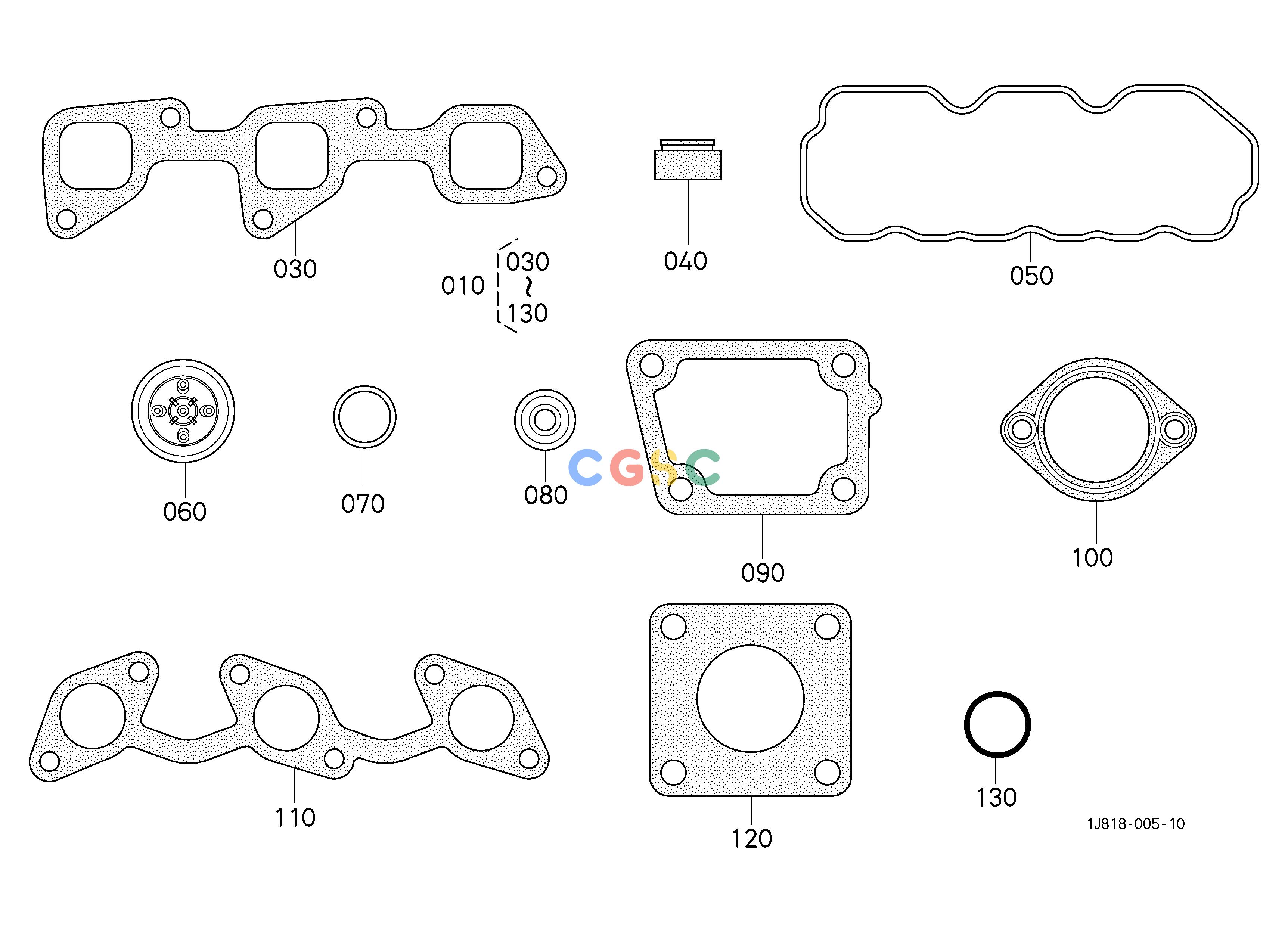 久保田零件查询090103 UPPER GASKET KIT [D1503-M-E3-LB1/D1803-M-E3-LB1/D1803-M-E3-LB2] ## S.No.>=8A0001 S.No.;>=8A0001 ENGINEEPC Kubota online
