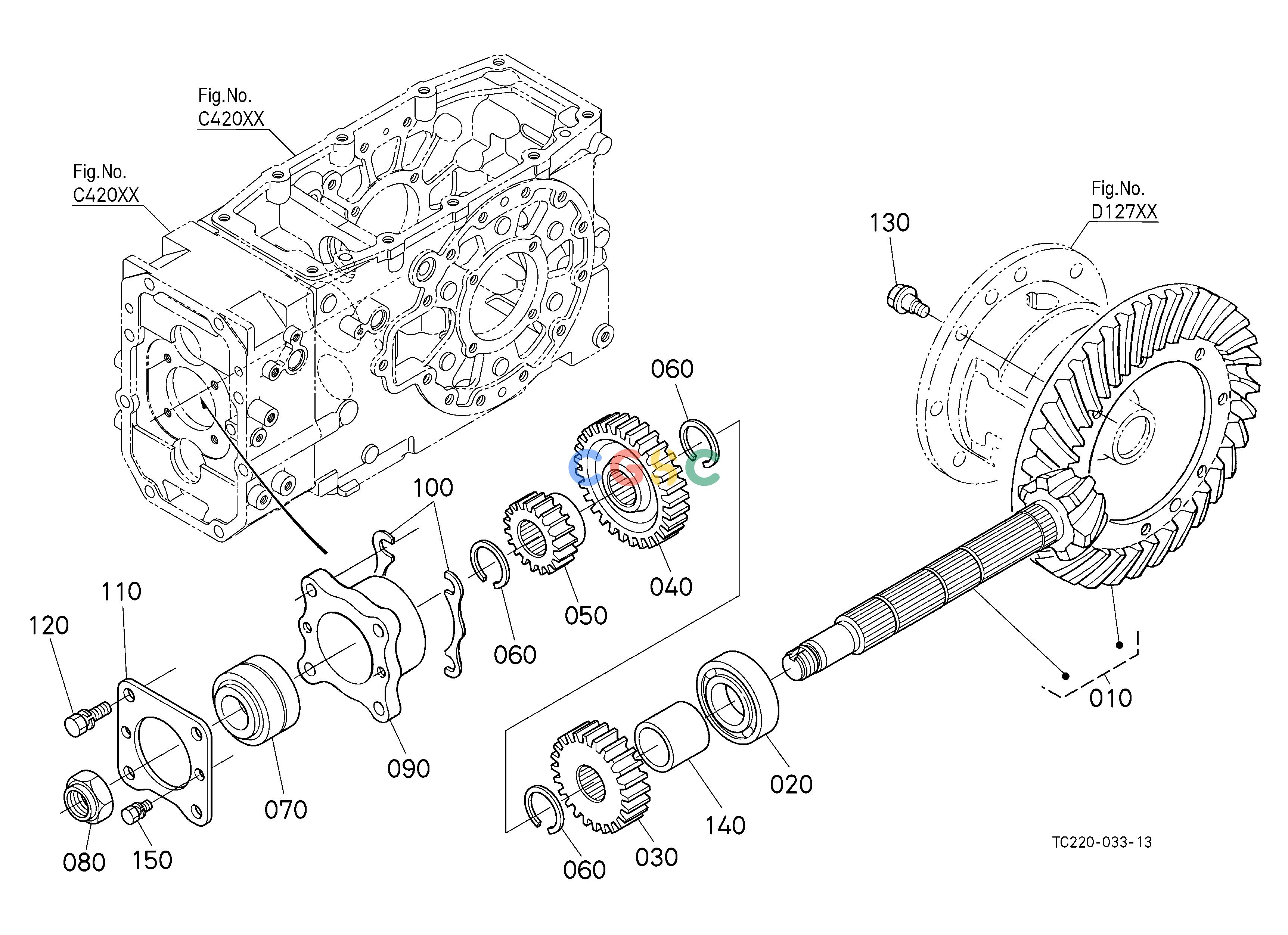 久保田零件查询D12501 SPIRAL BEVEL PINION CLUTCH/TRANSMISSIONEPC Kubota online
