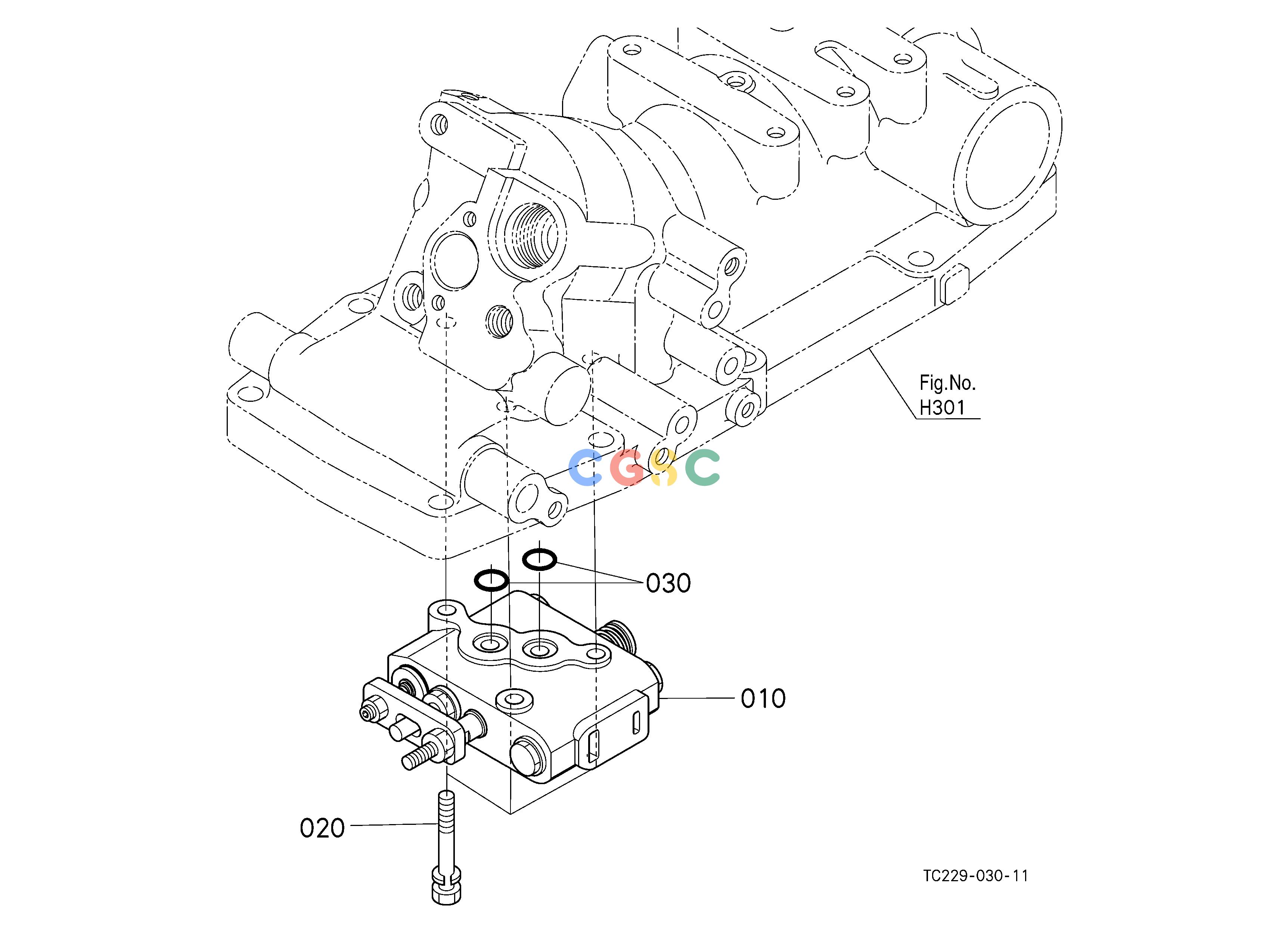 久保田零件查询H40502 CONTROL VALVE [NEW TYPE] ## S.No.>=10929 S.No.;>=10929 HYDRAULIC SYSTEMEPC Kubota online