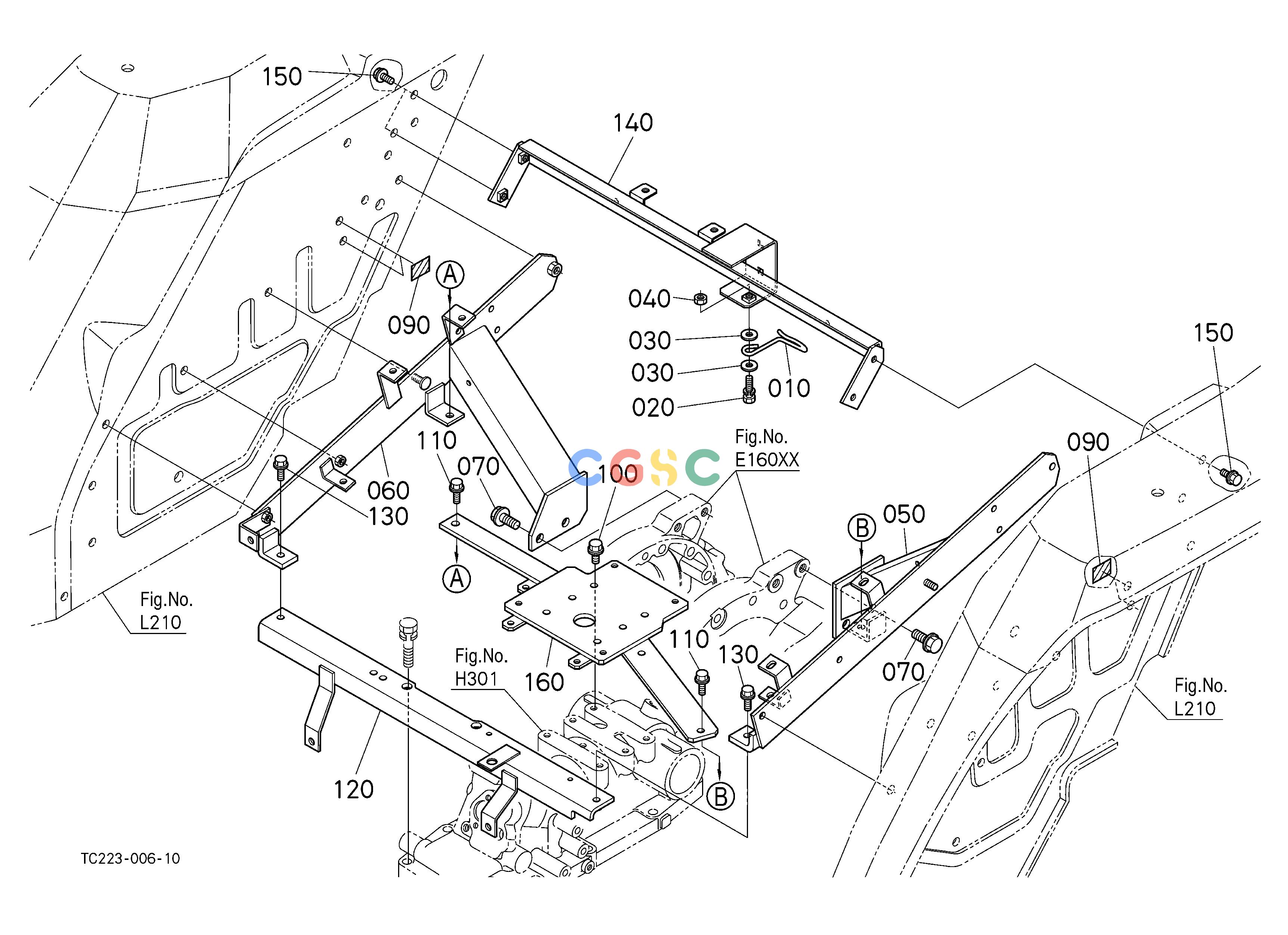久保田零件查询L21302 FENDER SUPPORT [EXCEPT HST TYPE] [NEW TYPE] ## S.No.>=20001 S.No.;>=20001 HOOD/BONNETEPC Kubota online