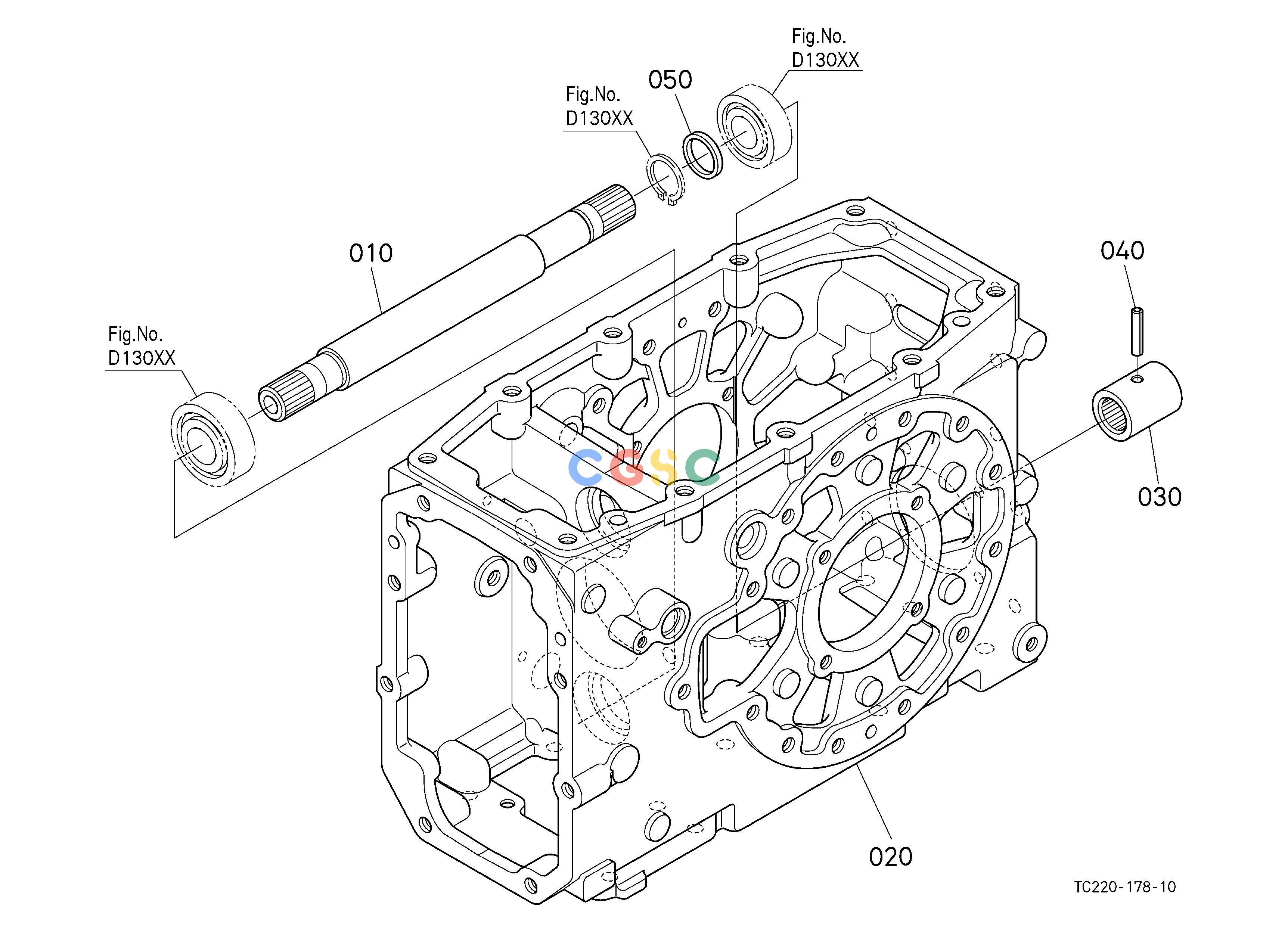 久保田零件查询T11401 TRANSMISSION CASE EXCHANGE PARTS [EXCEPT HST TYPE] [OLD TYPE] [OPTION] ## S.No.<=10928 S.No.;<=10928 OPTIONEPC Kubota online