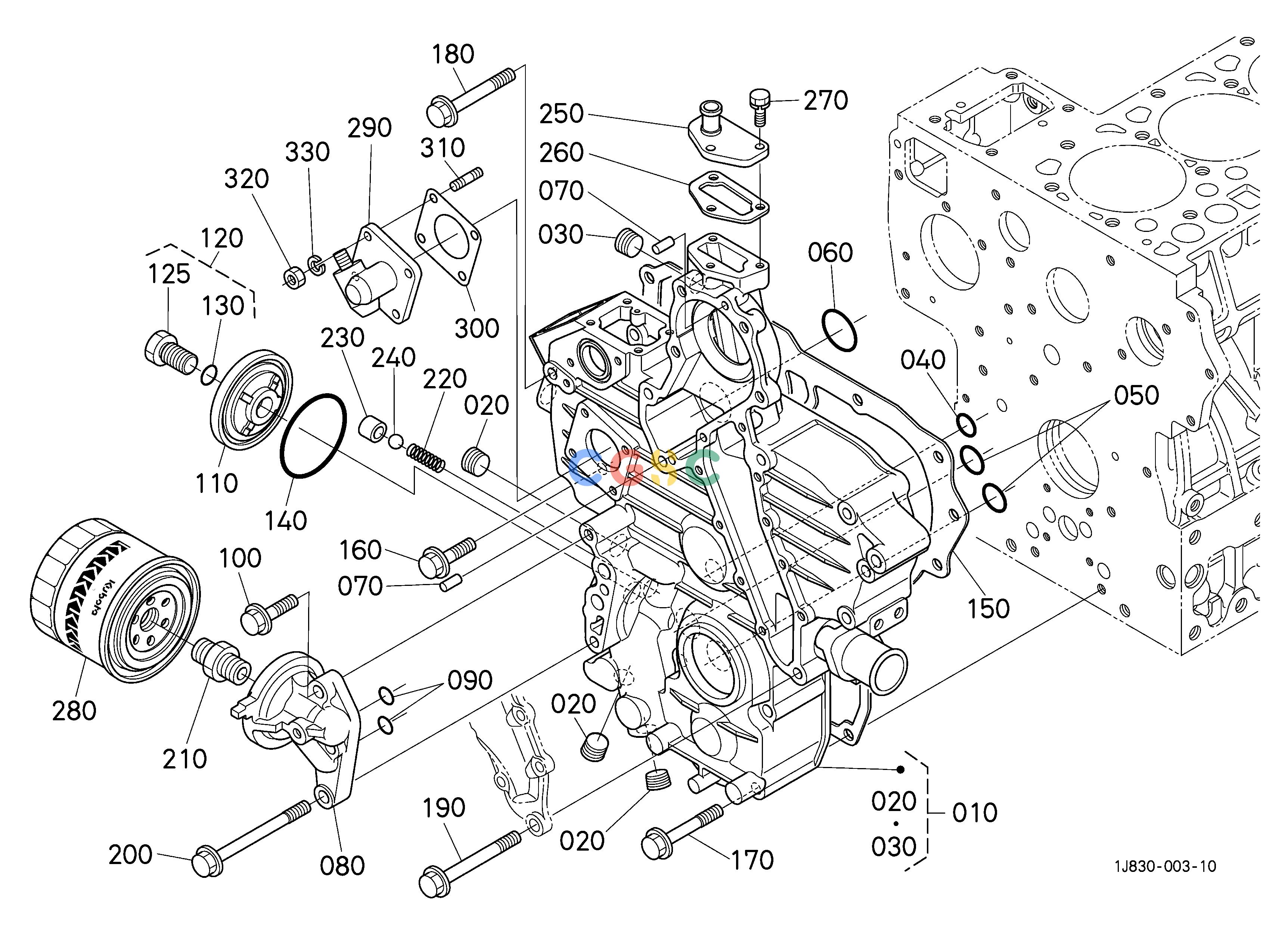 久保田零件查询000402 GEAR CASE [D1803-M-E3-LB1/D1803-M-E3-LB2] ## S.No.>=8A0001 S.No.;>=8A0001 ENGINEEPC Kubota online