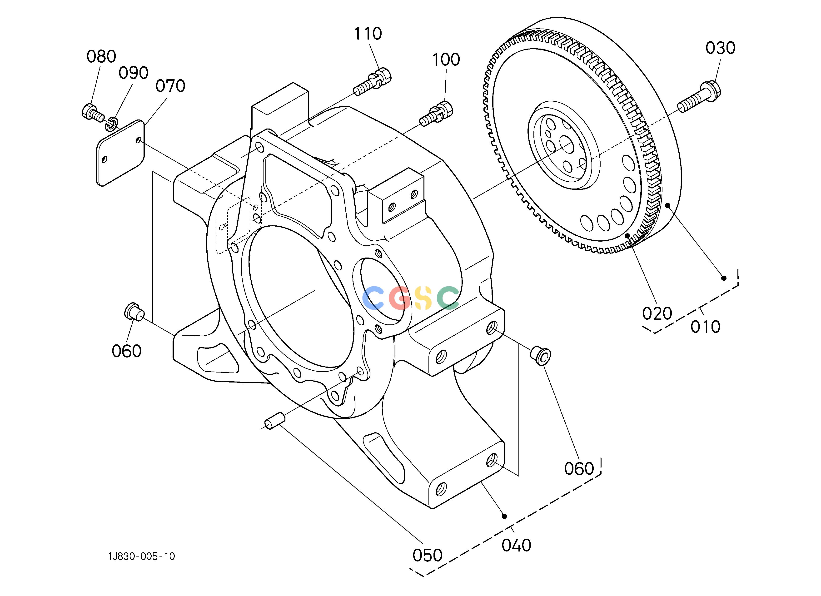 久保田零件查询010303 FLYWHEEL [D1803-M-E3-LB1/D1803-M-E3-LB2] ## S.No.>=8A0001 S.No.;>=8A0001 ENGINEEPC Kubota online