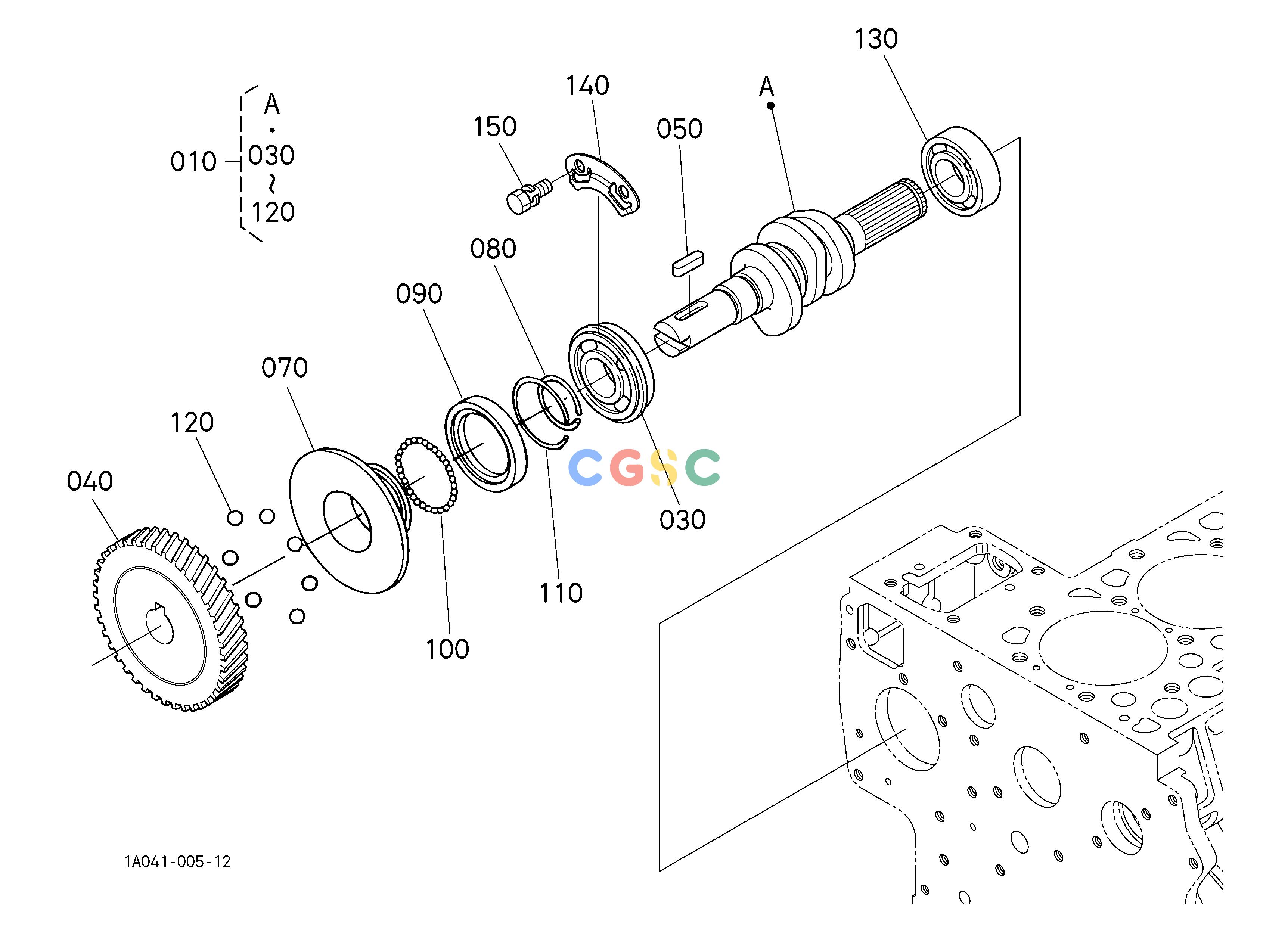 久保田零件查询010502 FUEL CAMSHAFT [D1803-M-E3-LB1/D1803-M-E3-LB2] ## S.No.>=8A0001 S.No.;>=8A0001 ENGINEEPC Kubota online