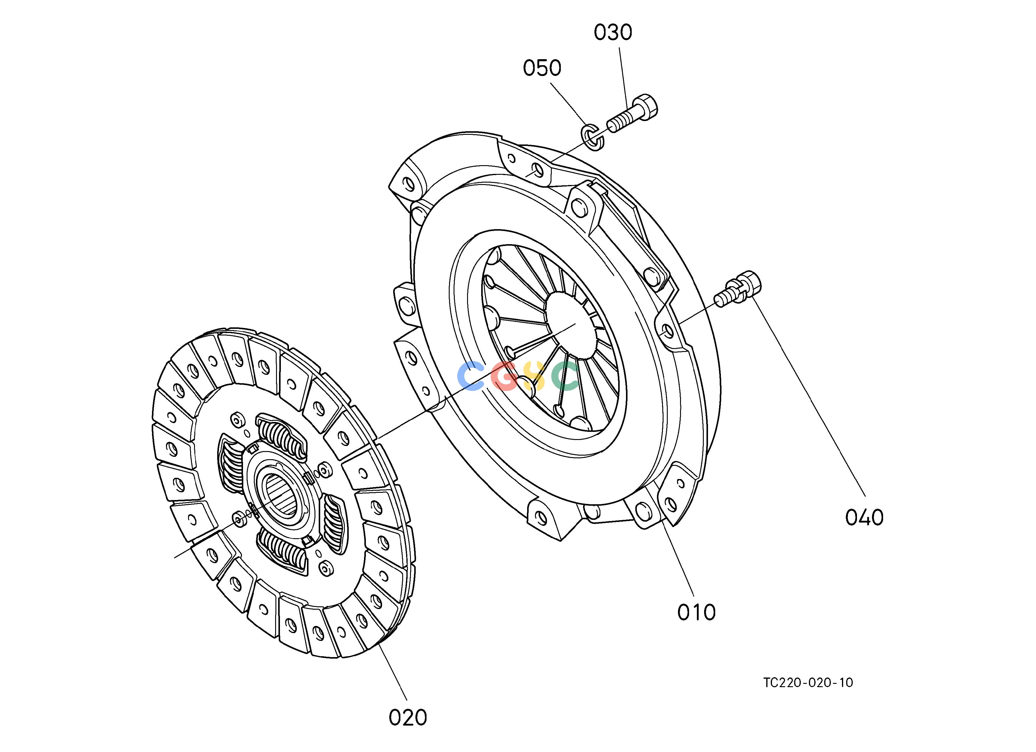久保田零件查询C10103 CLUTCH [HST TYPE] CLUTCH/TRANSMISSIONEPC Kubota online