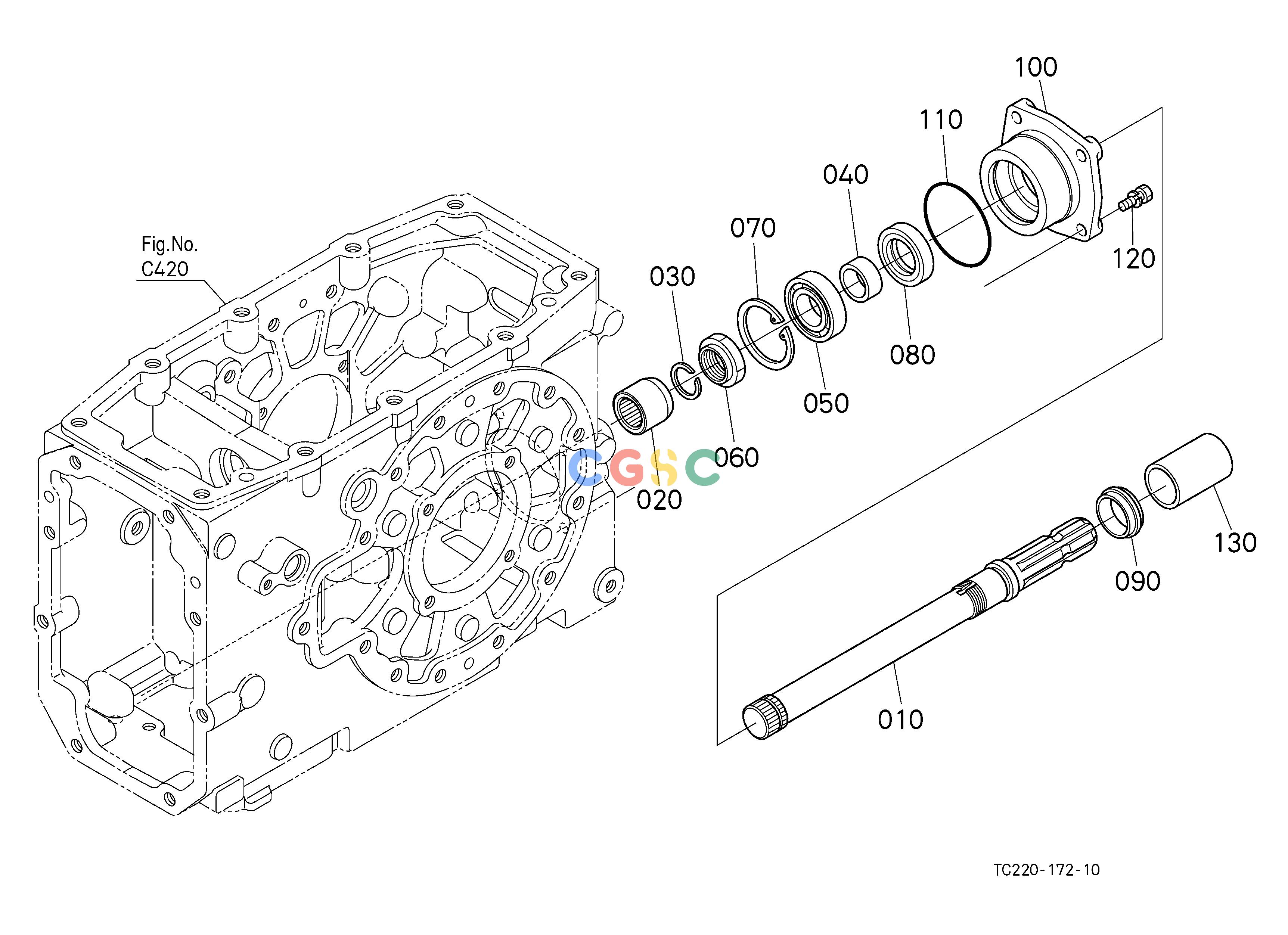 久保田零件查询D13503 PTO SHAFT [NEW TYPE] ## S.No.>=61732 S.No.;>=61732 CLUTCH/TRANSMISSIONEPC Kubota online