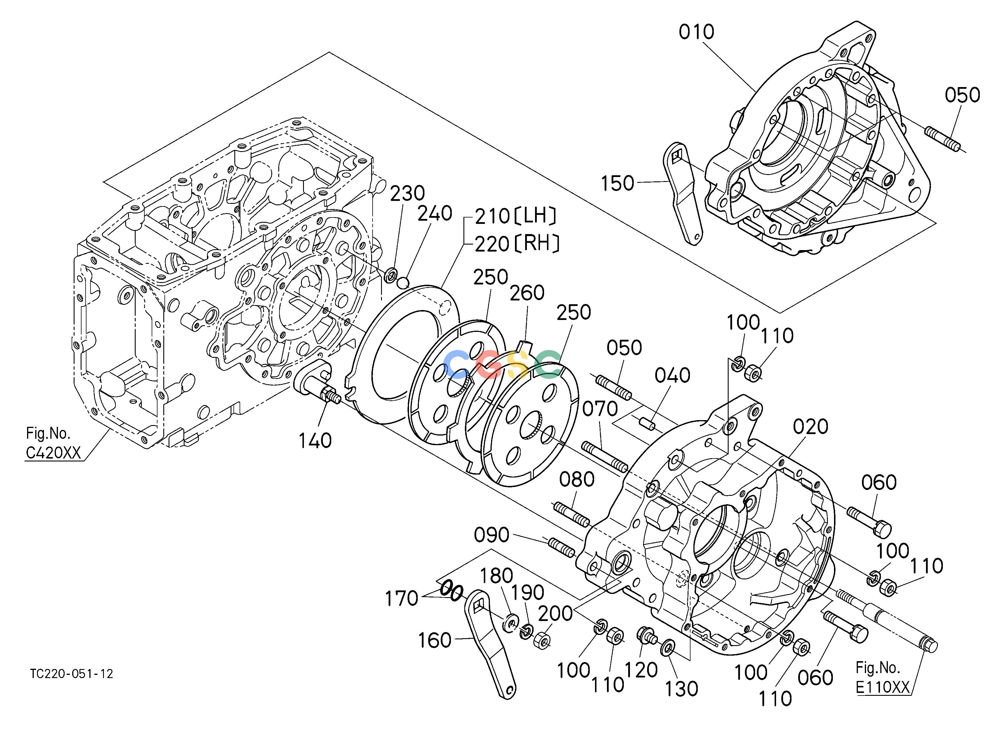 久保田零件查询E16001 BRAKE [EXCEPT HST TYPE] REAR AXLE/BRAKEEPC Kubota online